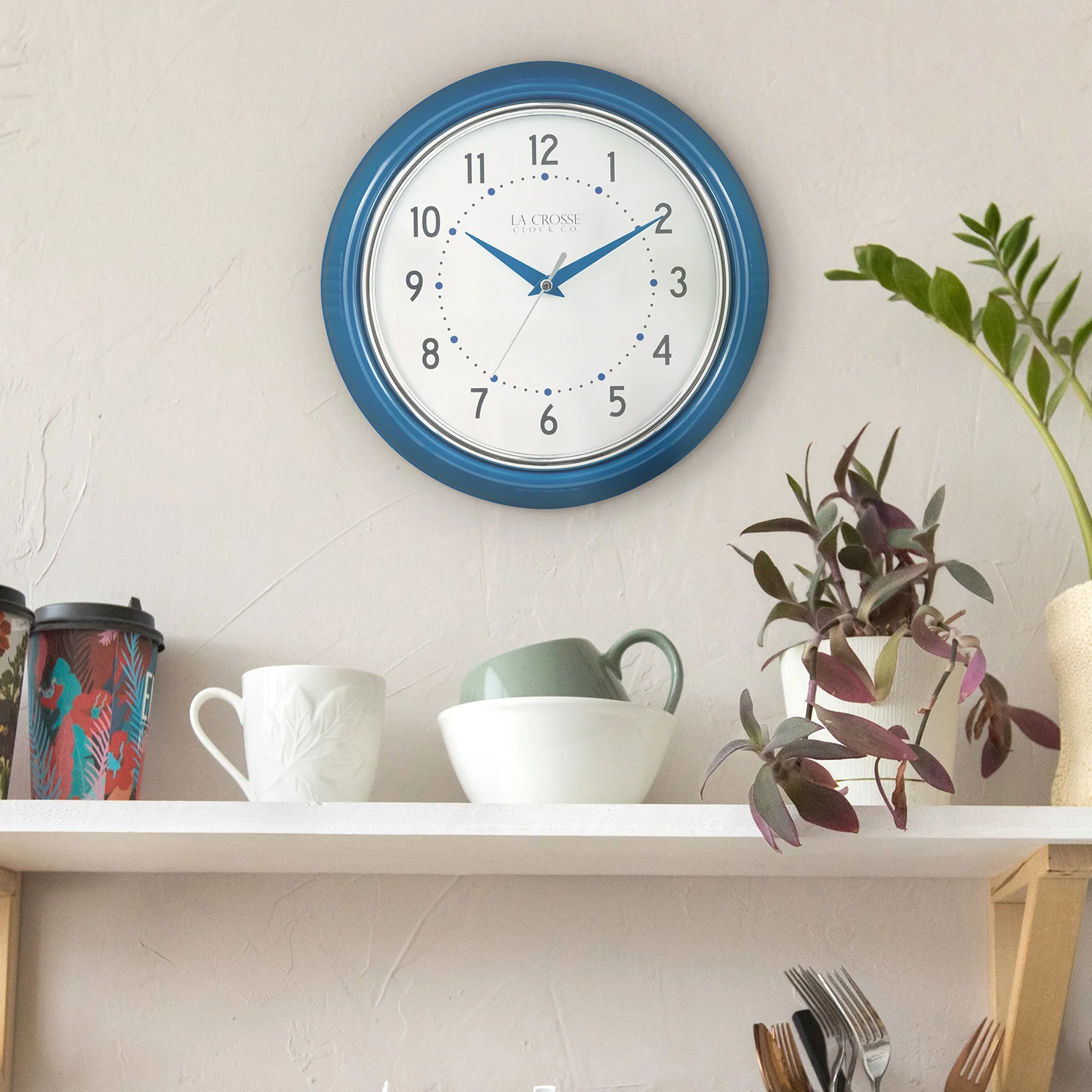 404-3624BL 9 inch Wall Clock - Image 3