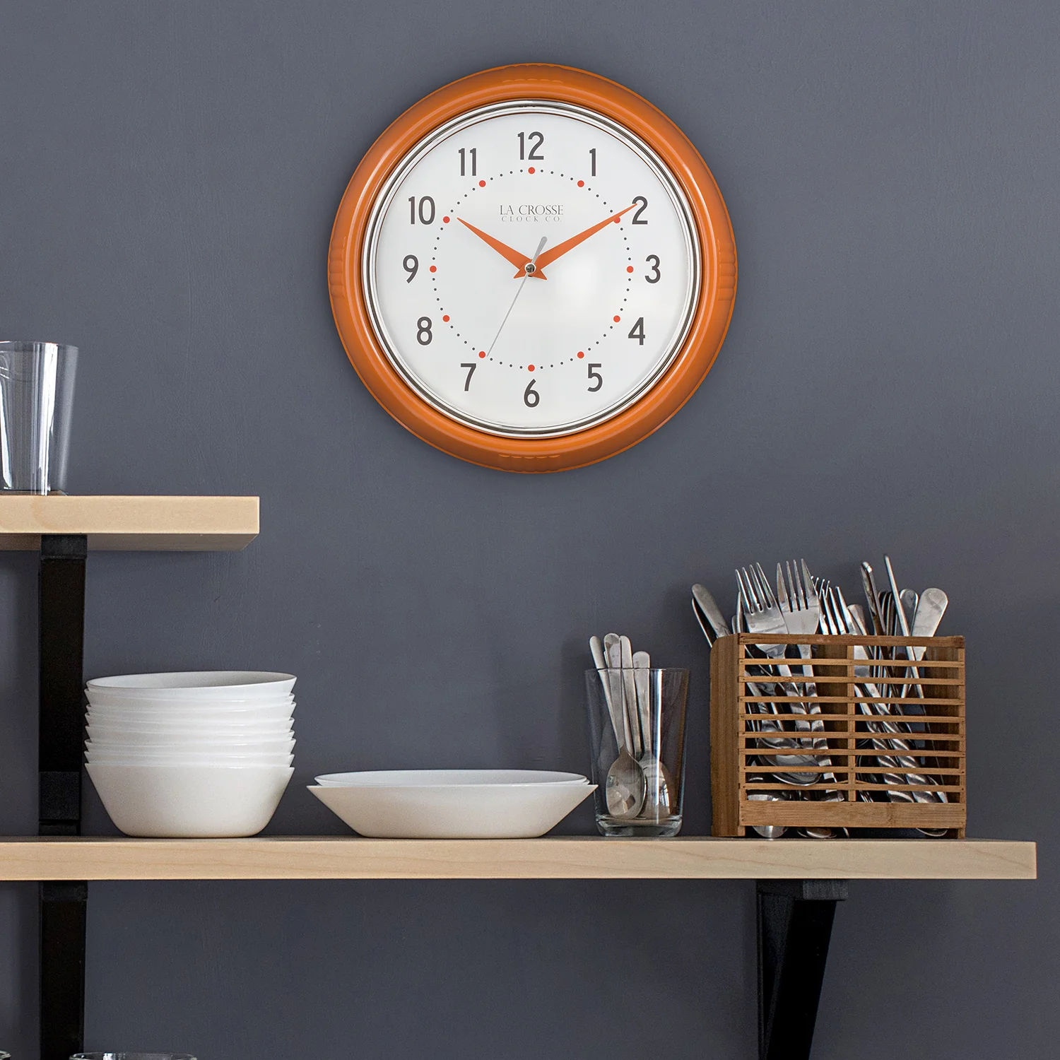 404-3624O 9 inch Wall Clock - Image 3