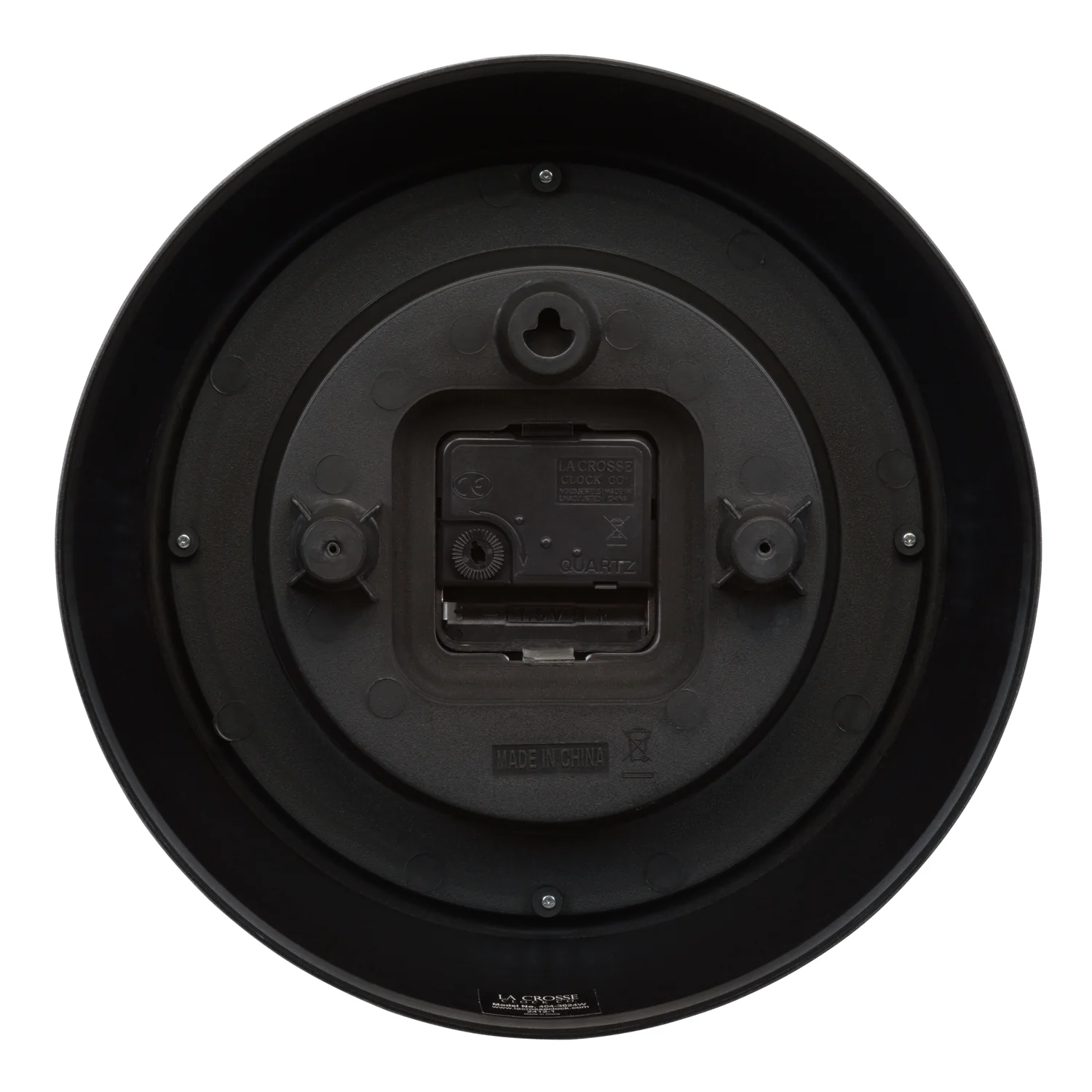 404-3624W 9.6-inch Schoolhouse Wall Clock - Image 6