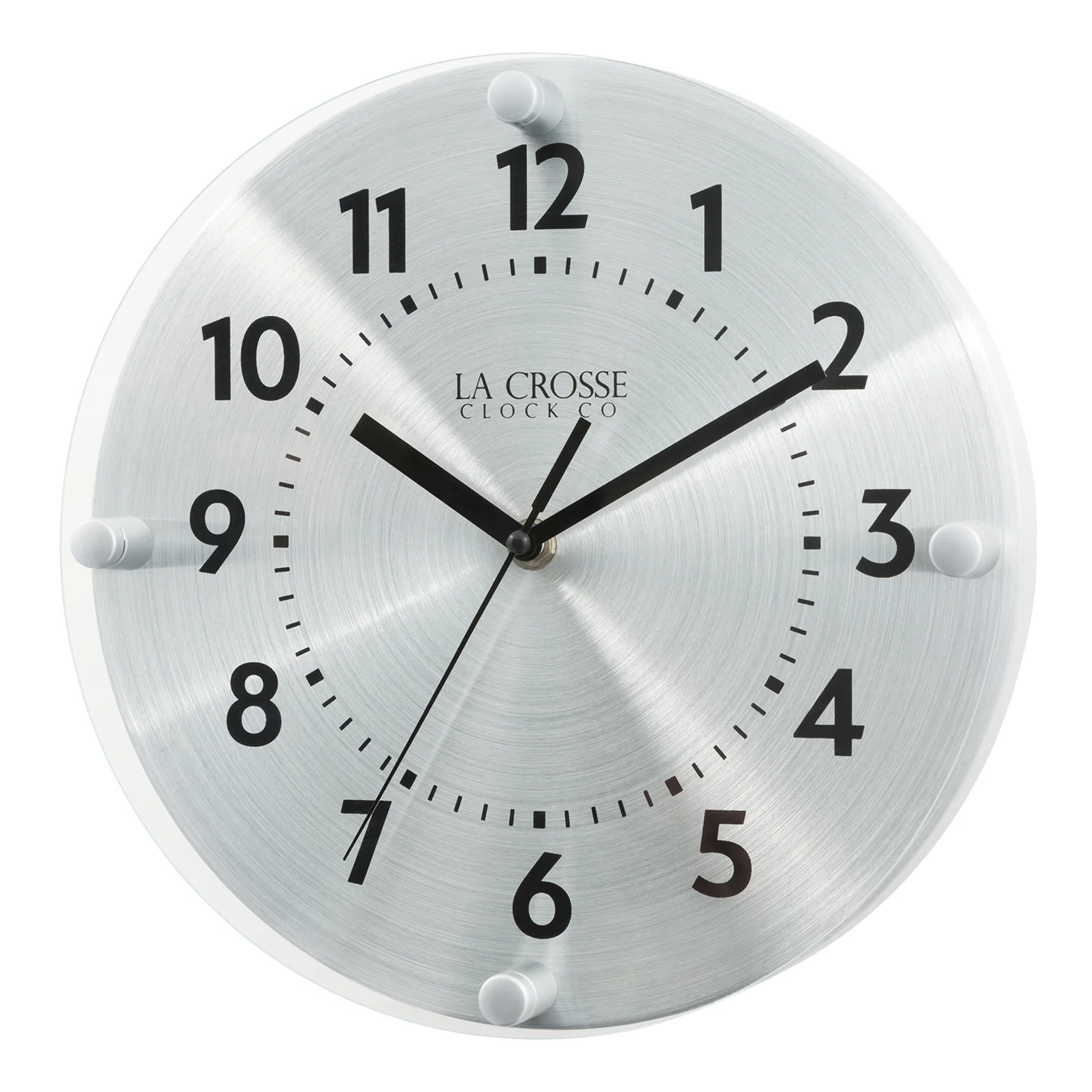 404-3725 10-inch Orion Metal Wall Clock - Image 2