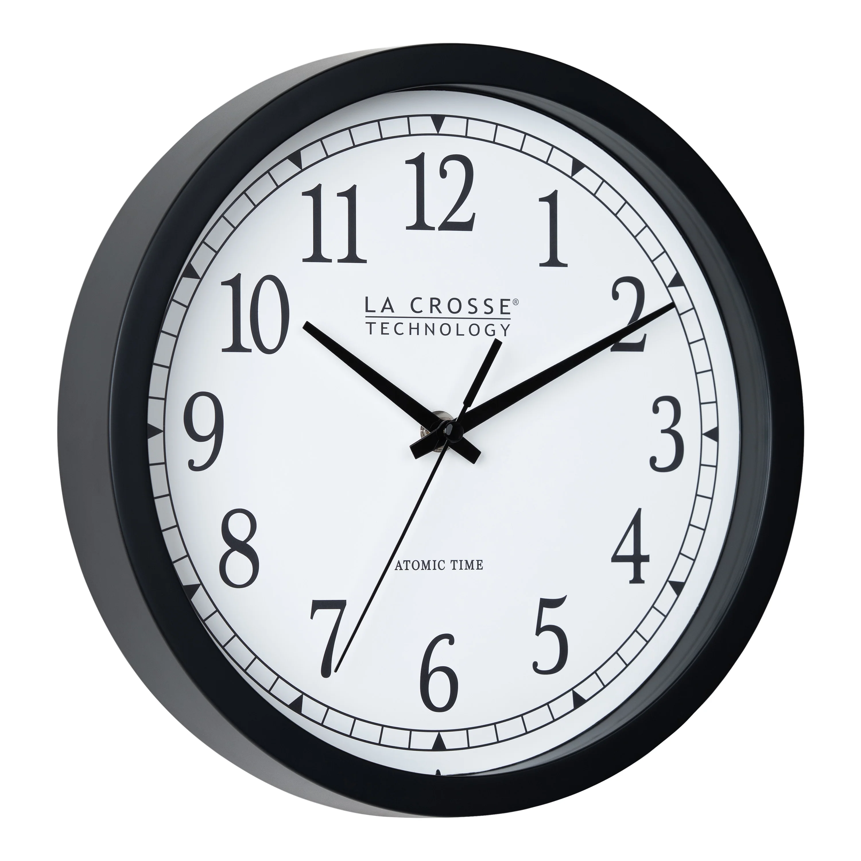 404-3826 10-inch Atomic Analog Wall Clock - Image 2