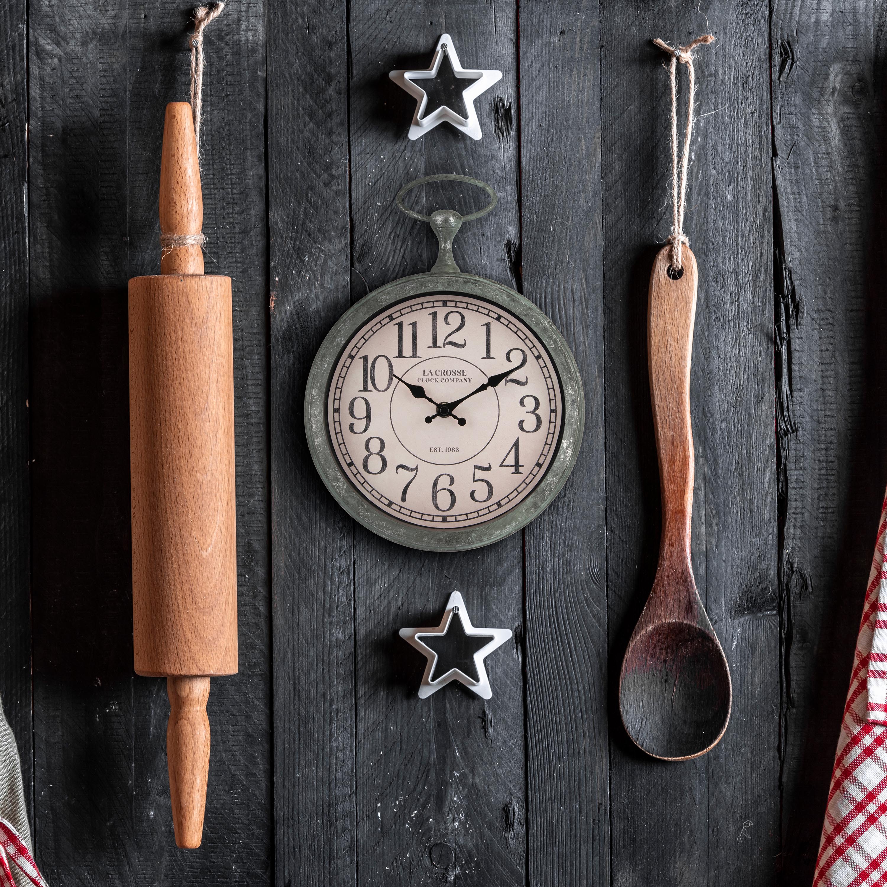 404-3828 9-inch Pocket Watch Wall Clock - Image 3