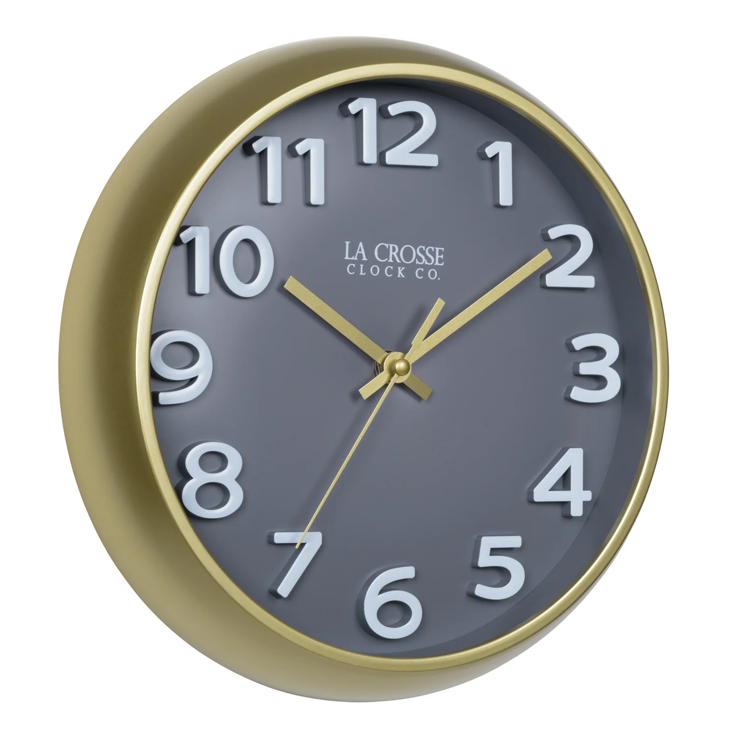404-3828A 10.8-inch Luxe Wall Clock - Image 2