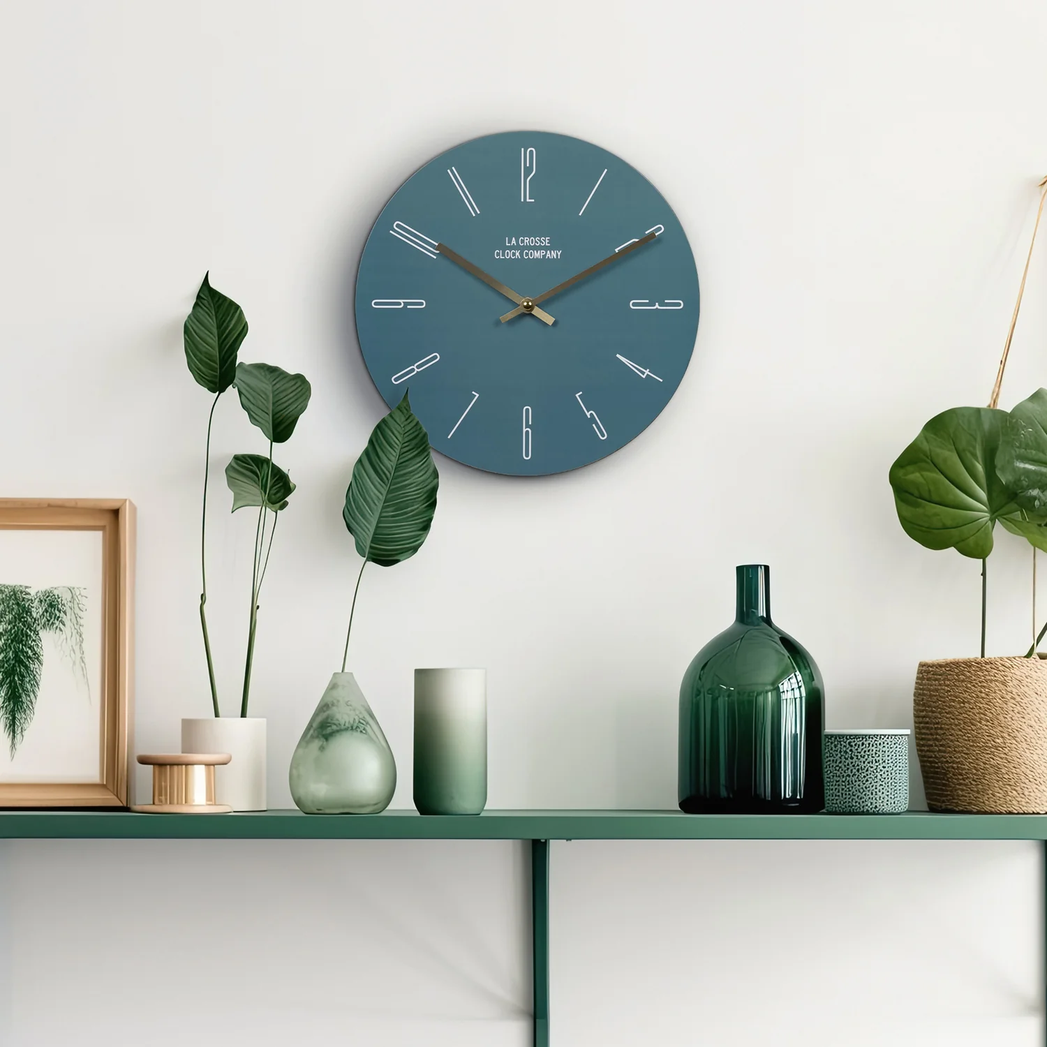 404-3828B 11-inch Riverview Wall Clock - Image 6