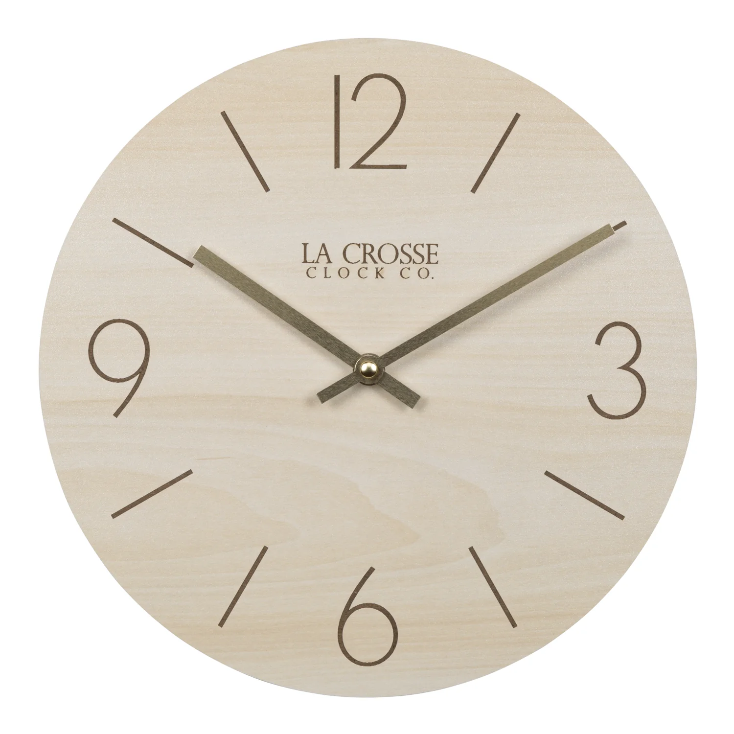 404-3828F Asher Wall Clock, 11.02-inch