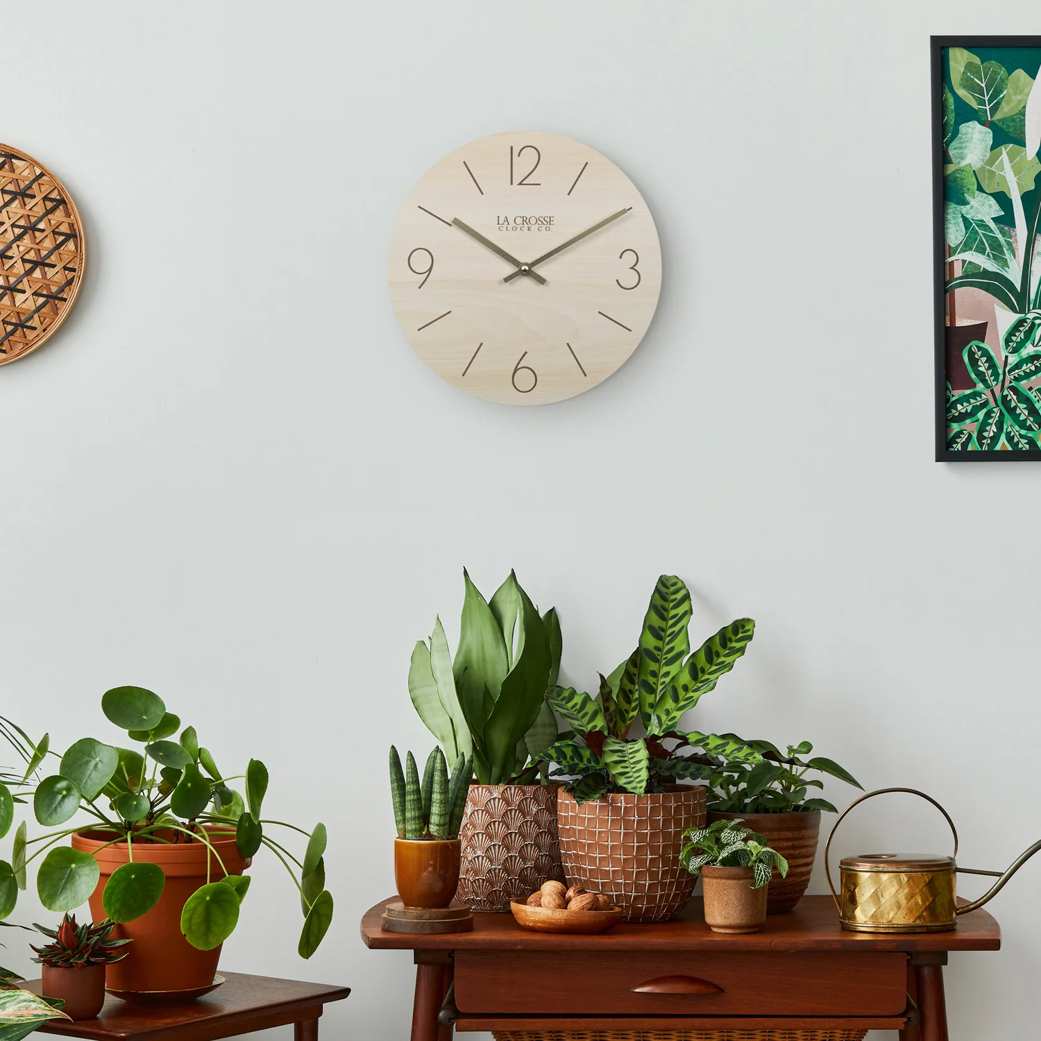 404-3828F Asher Wall Clock, 11.02-inch - Image 3