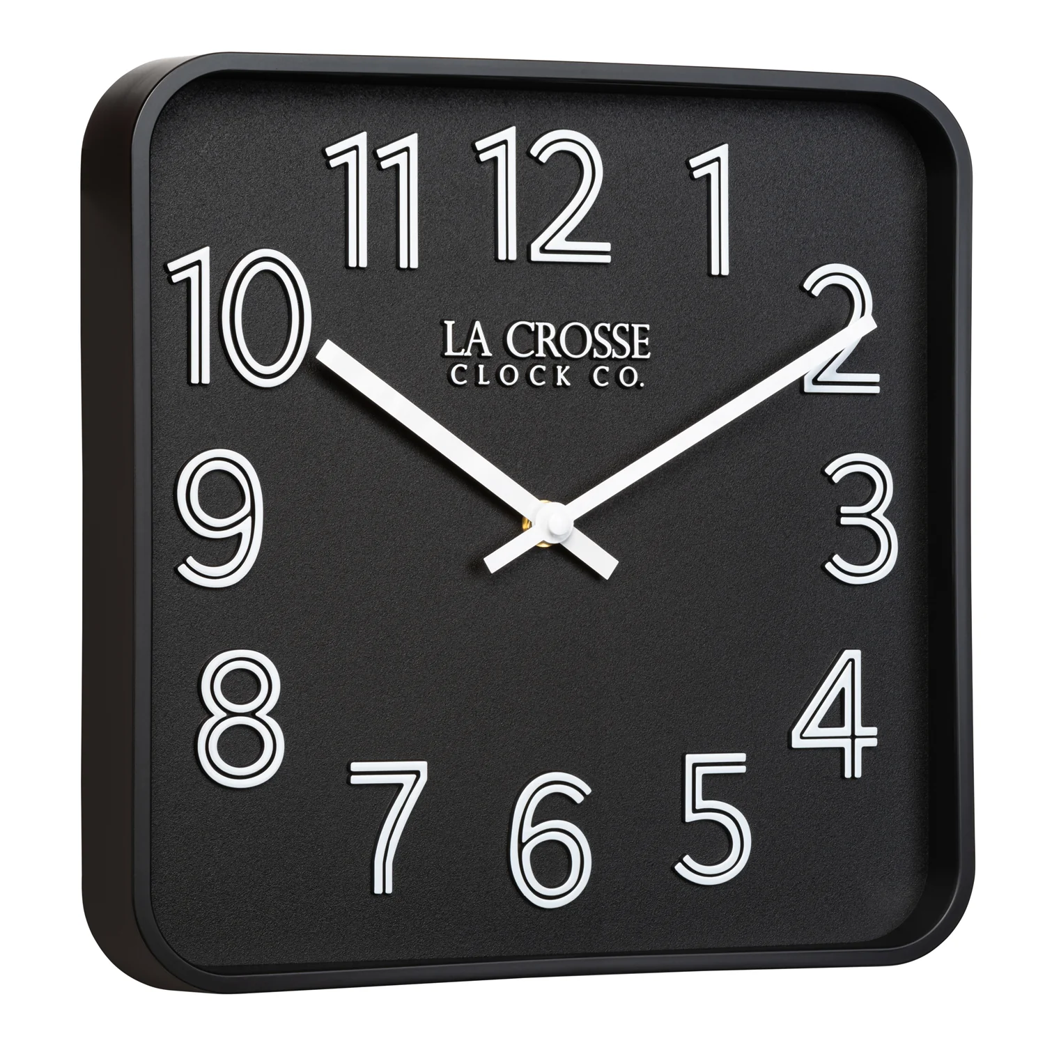 404-3828G Dax Square Wall Clock, 10.63-inch - Image 2