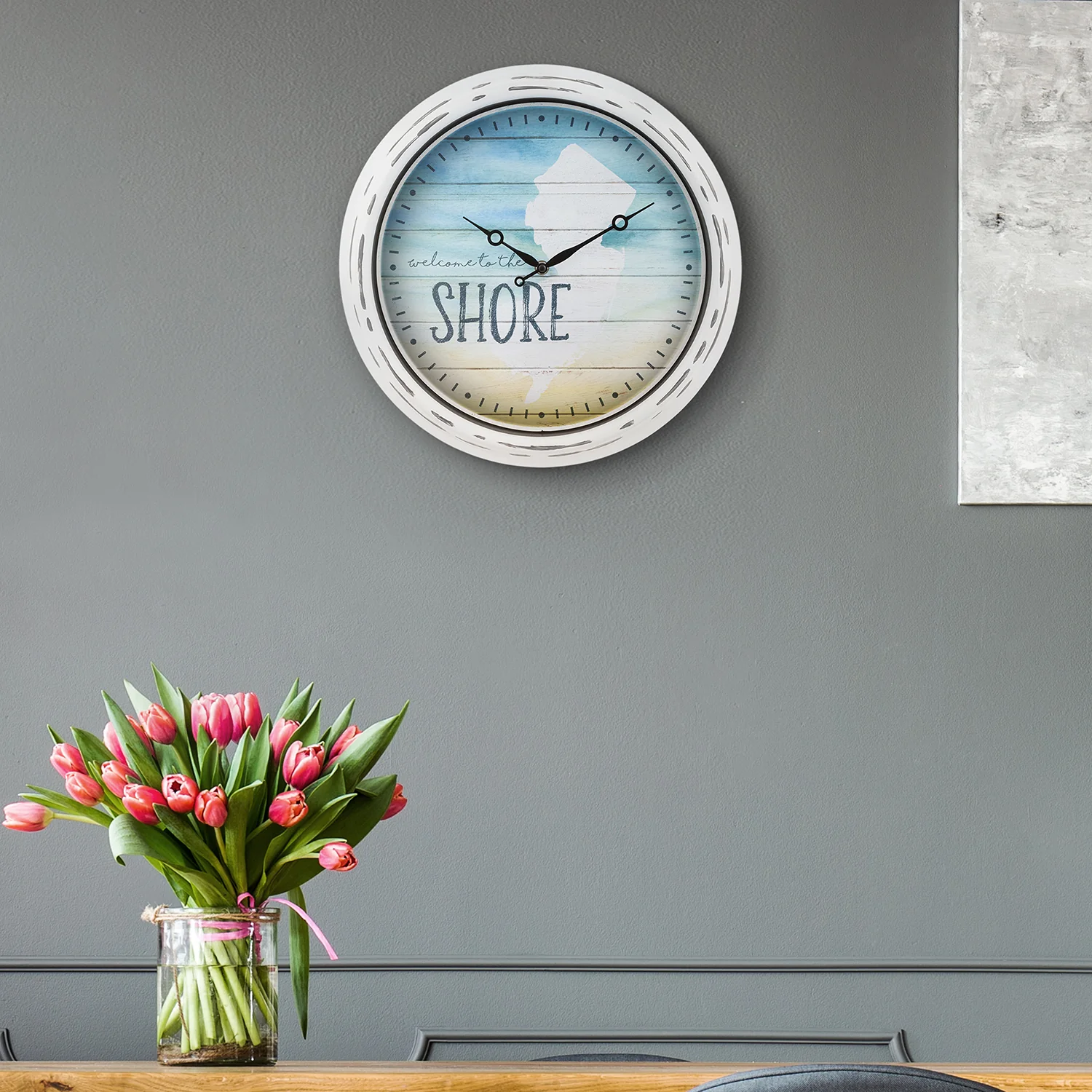 404-3840NJ Indoor/Outdoor Wall Clock - Image 4
