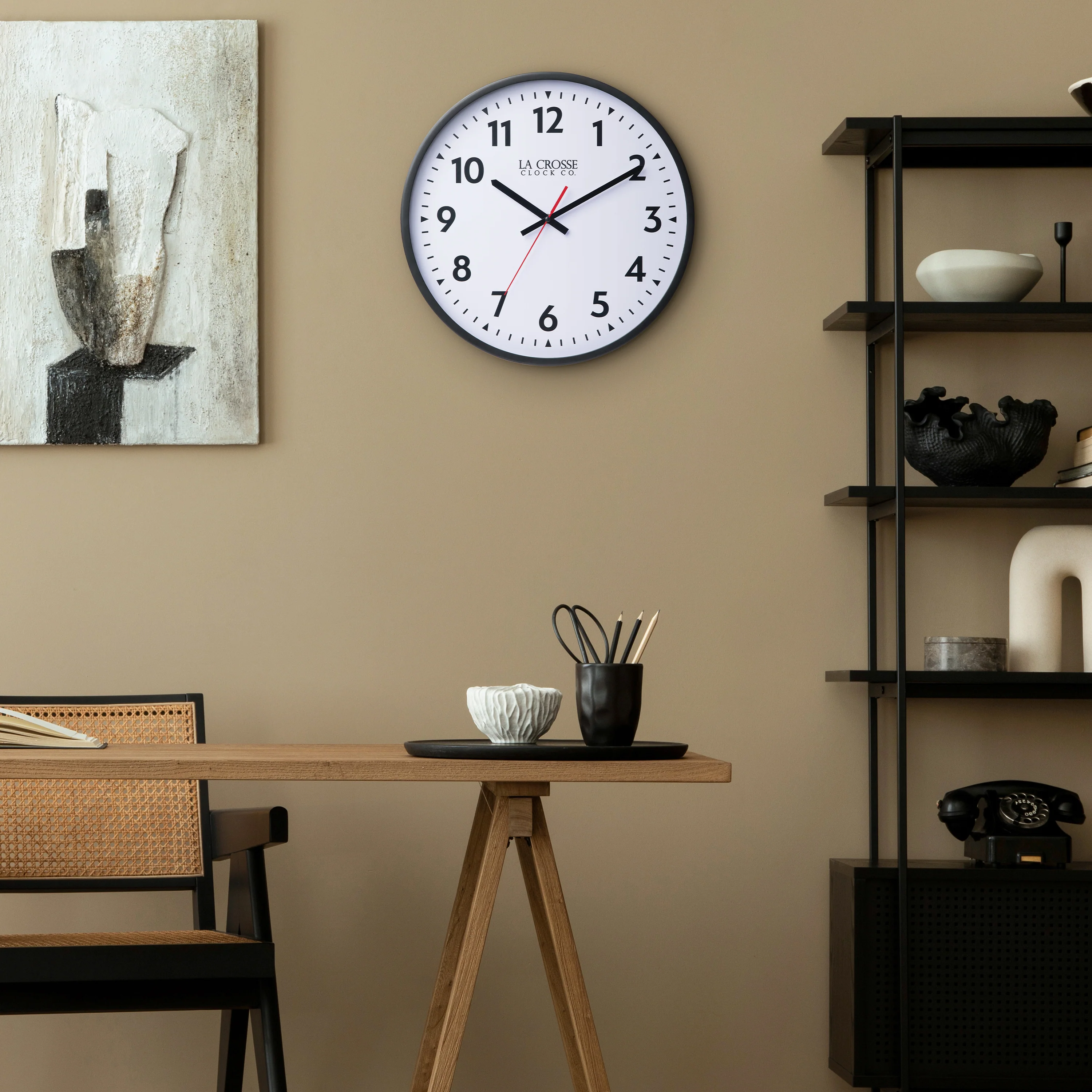 404-3841 16-inch Commercial Wall Clock - Image 4