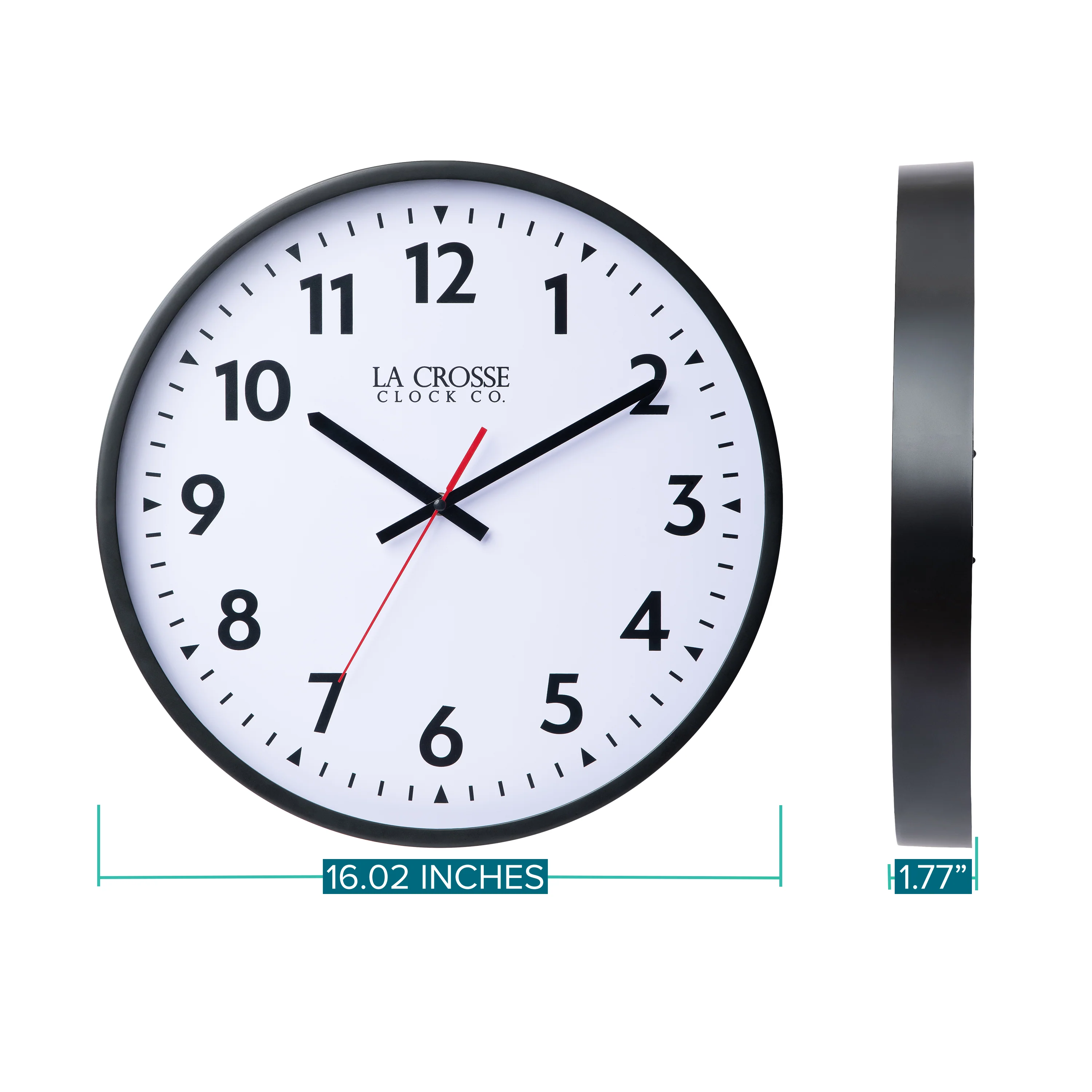 404-3841 16-inch Commercial Wall Clock - Image 5