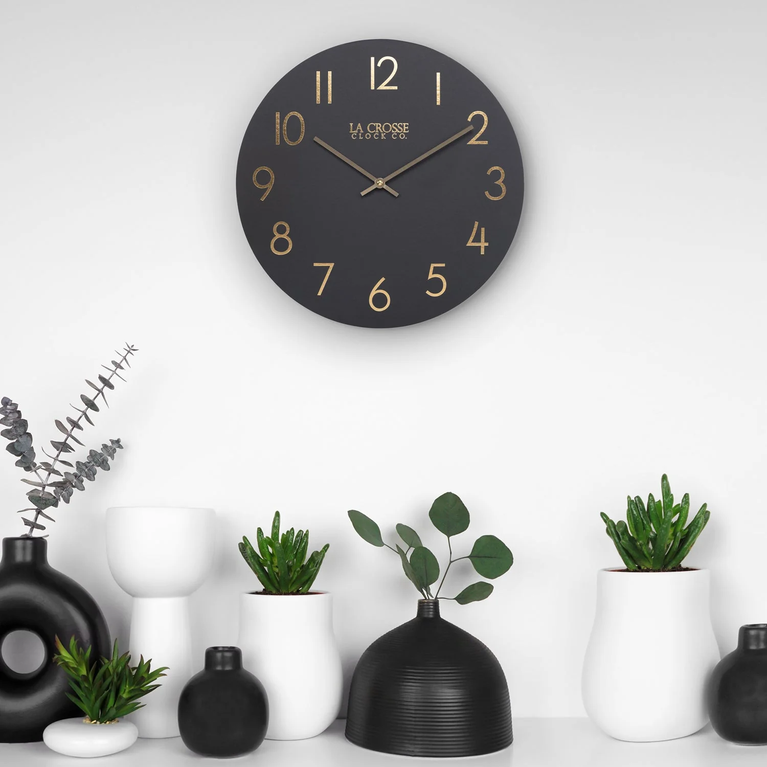 404-3841C 15.75-Inch Nyx MDF Wall Clock - Image 7