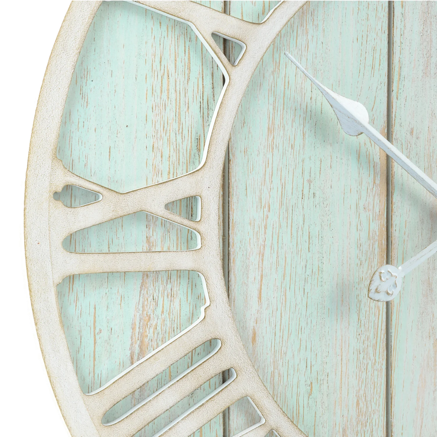 404-4060 23.5-inch Decorative Analog Coastal Wall Clock - Image 3