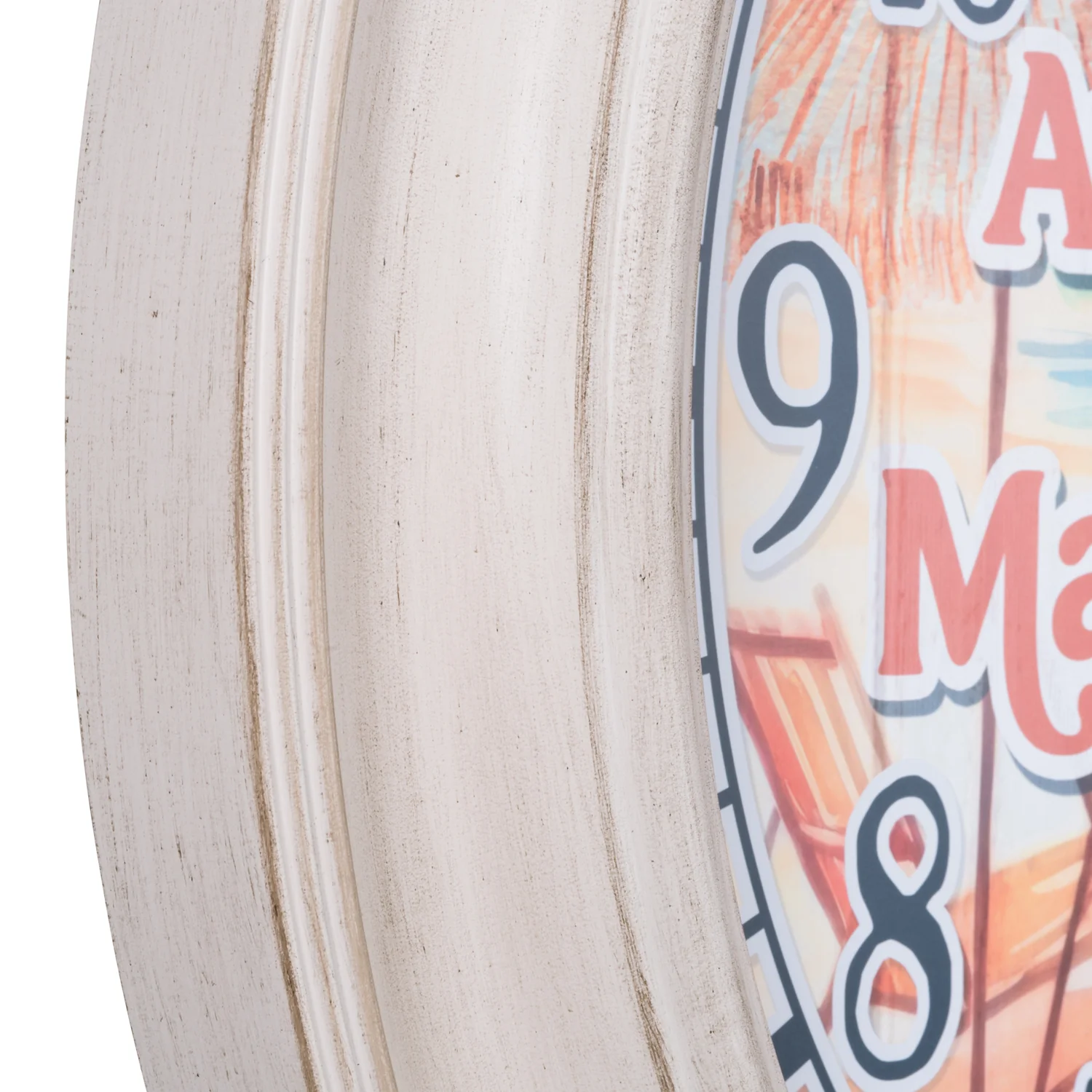 433-3267MVT 26.2-inch Margaritaville Indoor/Outdoor Wall Clock - Image 5