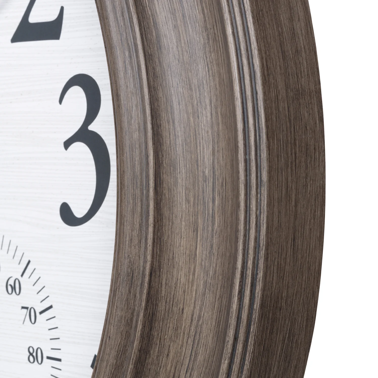 433-3267TH 26.2-inch Harvest Indoor/Outdoor Wall Clock with Temp and Humidity - Image 4