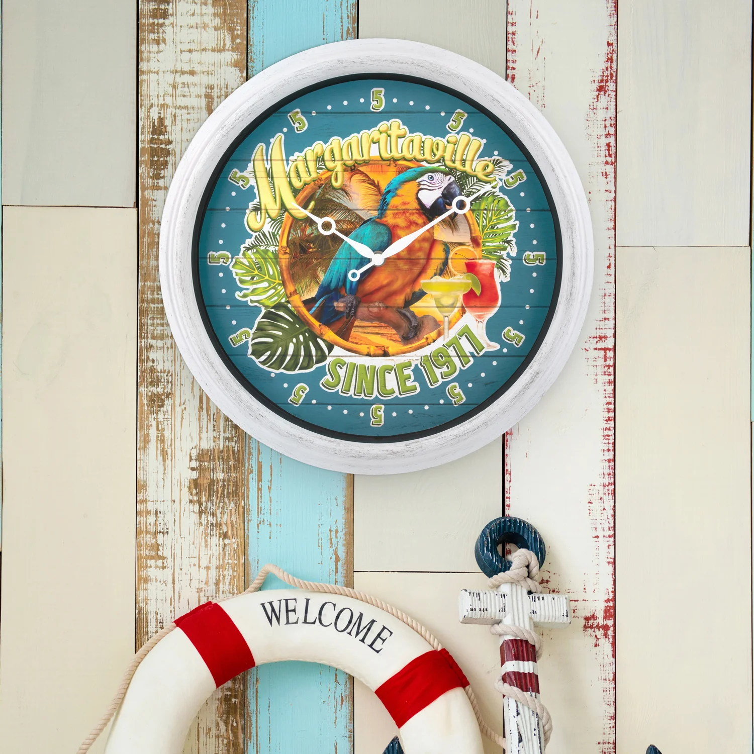 433-3841MV3 Indoor/Outdoor Wall Clock - Image 3