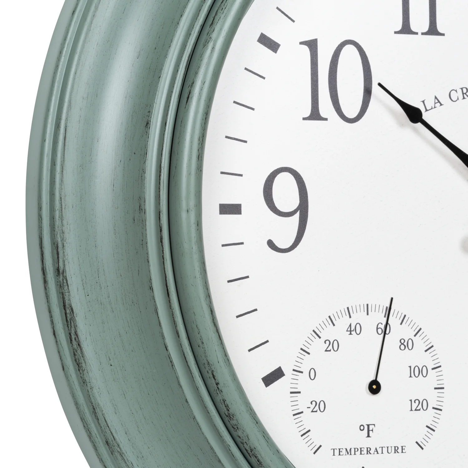 433-3846 18-inch Indoor/Outdoor Wall Clock - Image 3