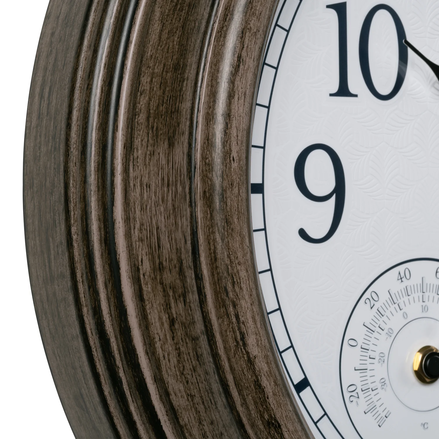 435-3239 15.5-inch Lighted Dial Clock with Temp and Humidity - Image 4