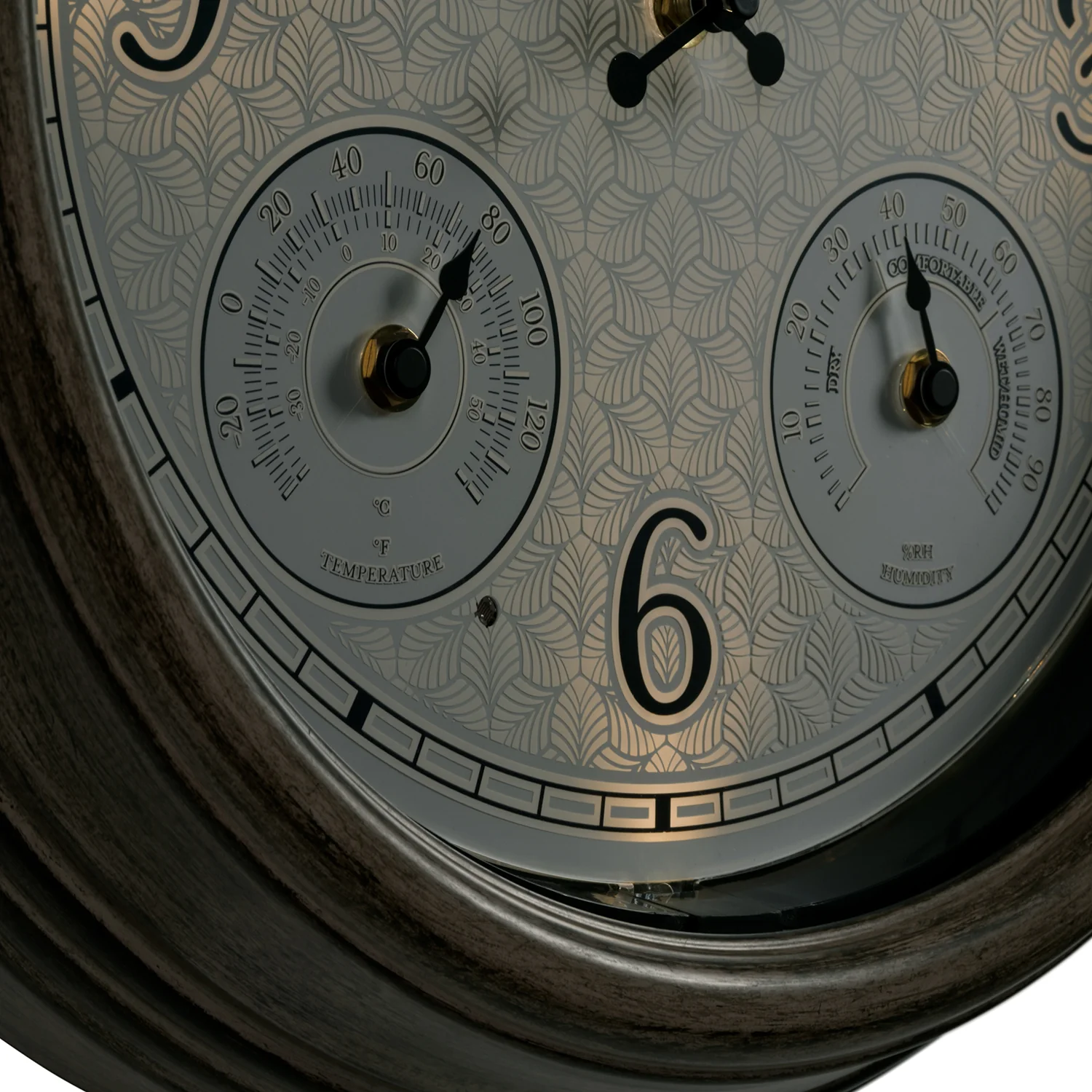 435-3239 15.5-inch Lighted Dial Clock with Temp and Humidity - Image 7