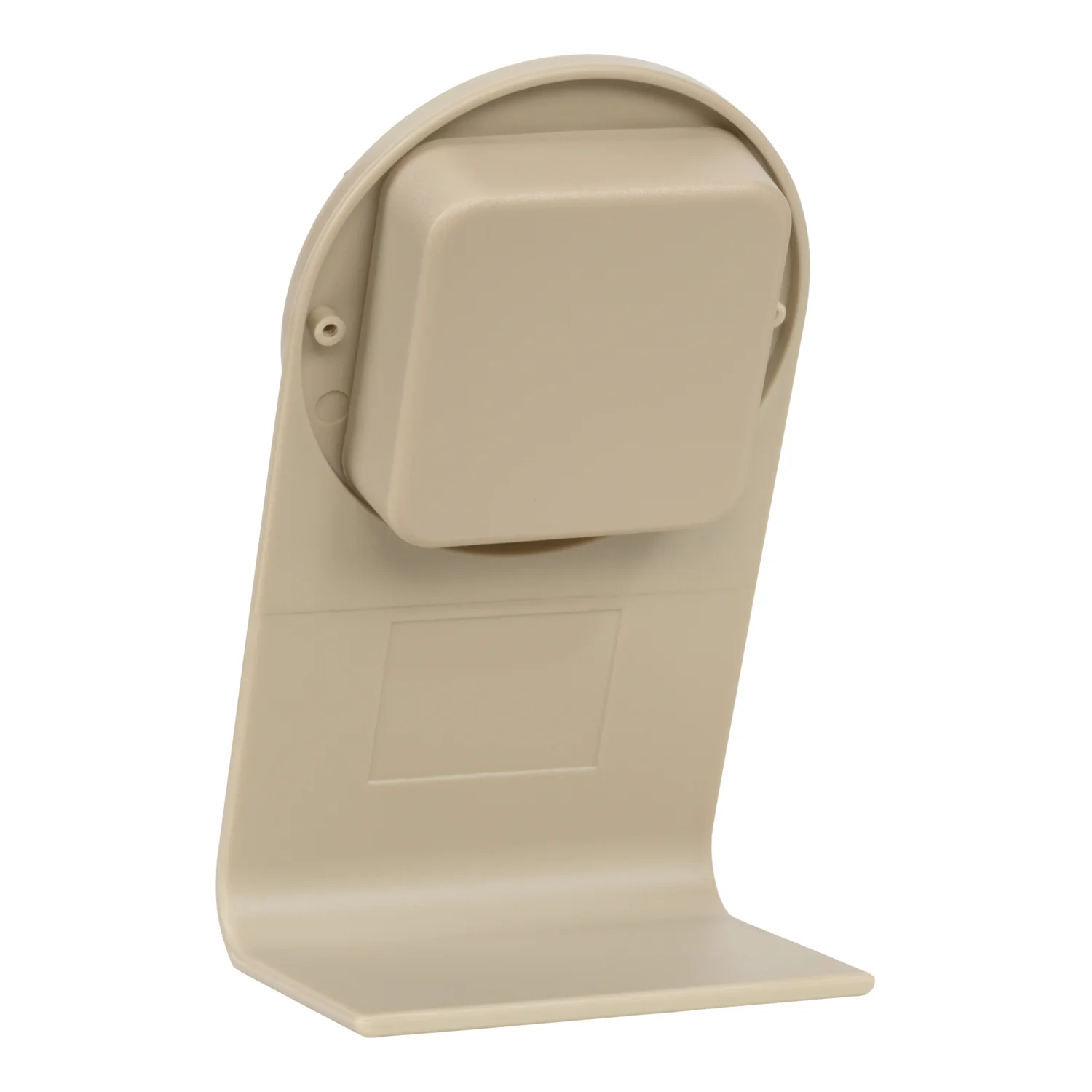 437-3015SW Grooves Tabletop Clock - Soft White - Image 4