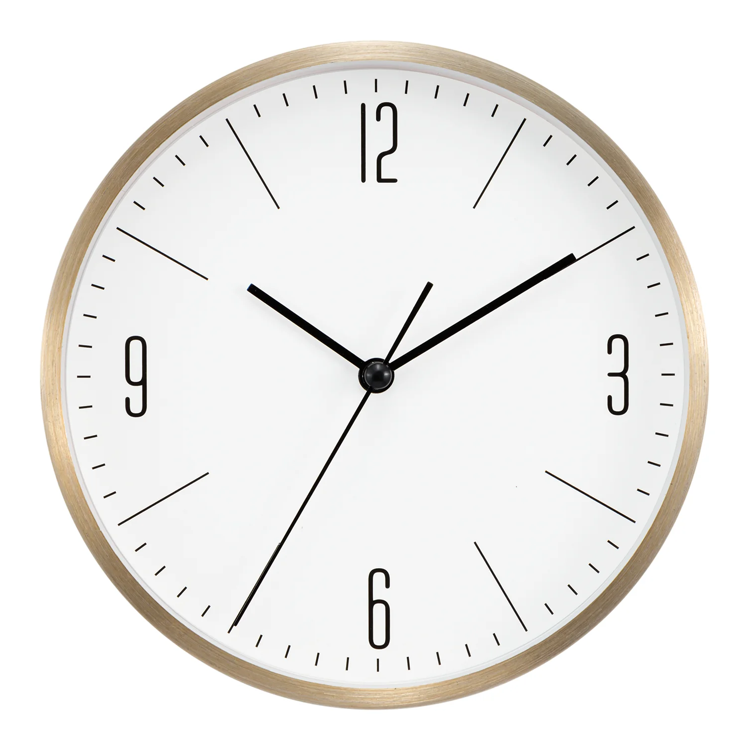 46002 6 in. Brass Clock