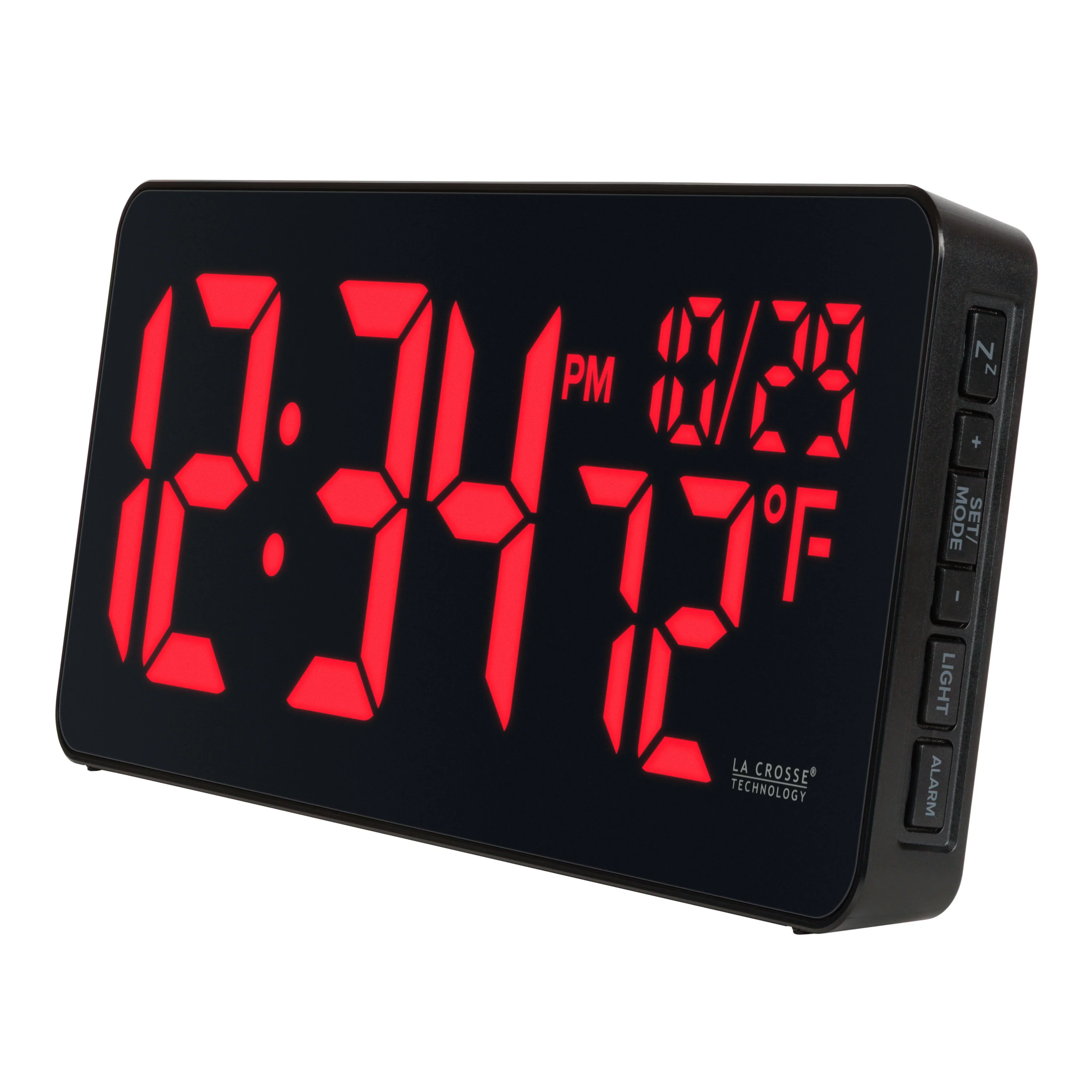 513-1411R Digital LED Wall Clock with Indoor Temperature - Image 7