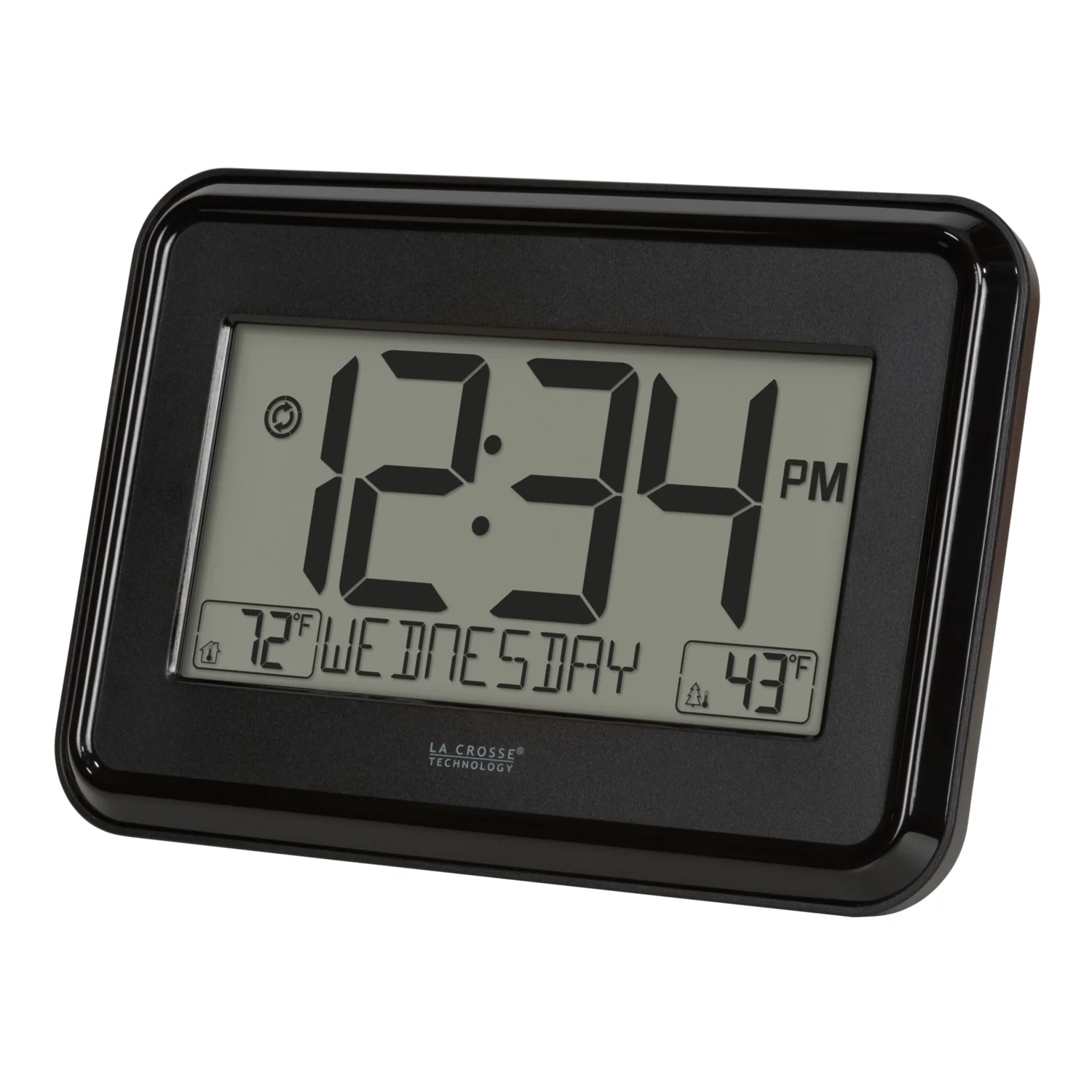 513-1412 Digital Clock with Indoor/Outdoor Temperature - Image 3