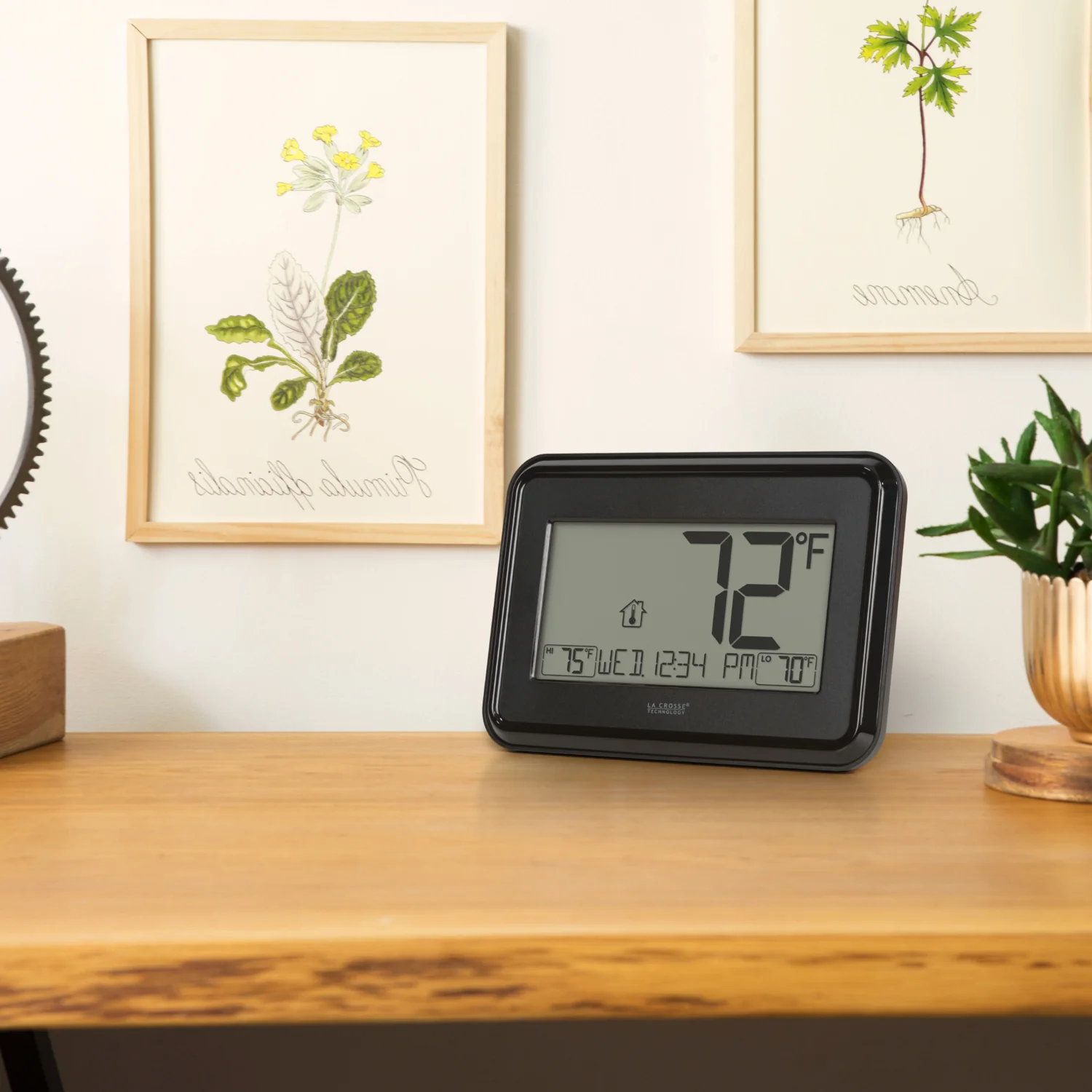 513-1412 Digital Clock with Indoor/Outdoor Temperature - Image 8