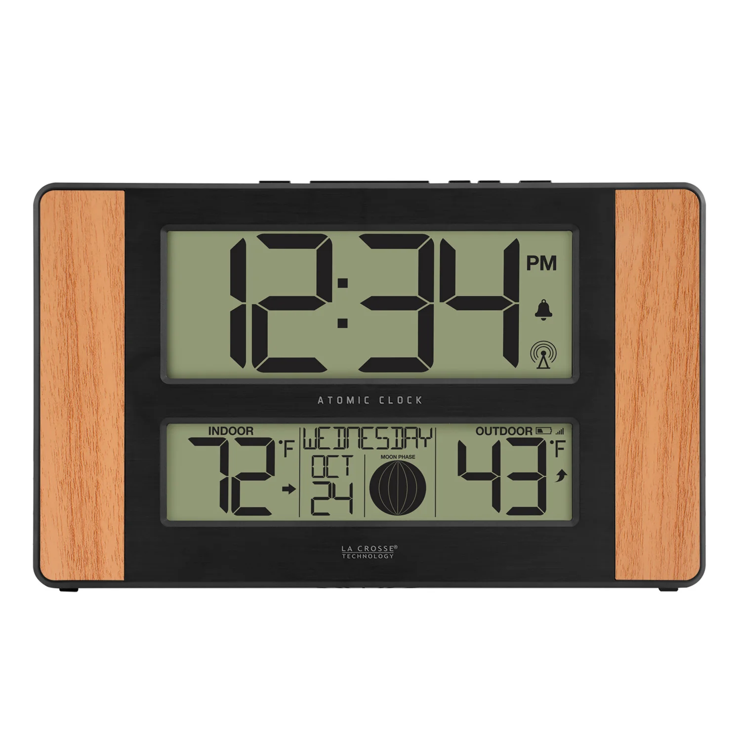Atomic Digital Wall Clock