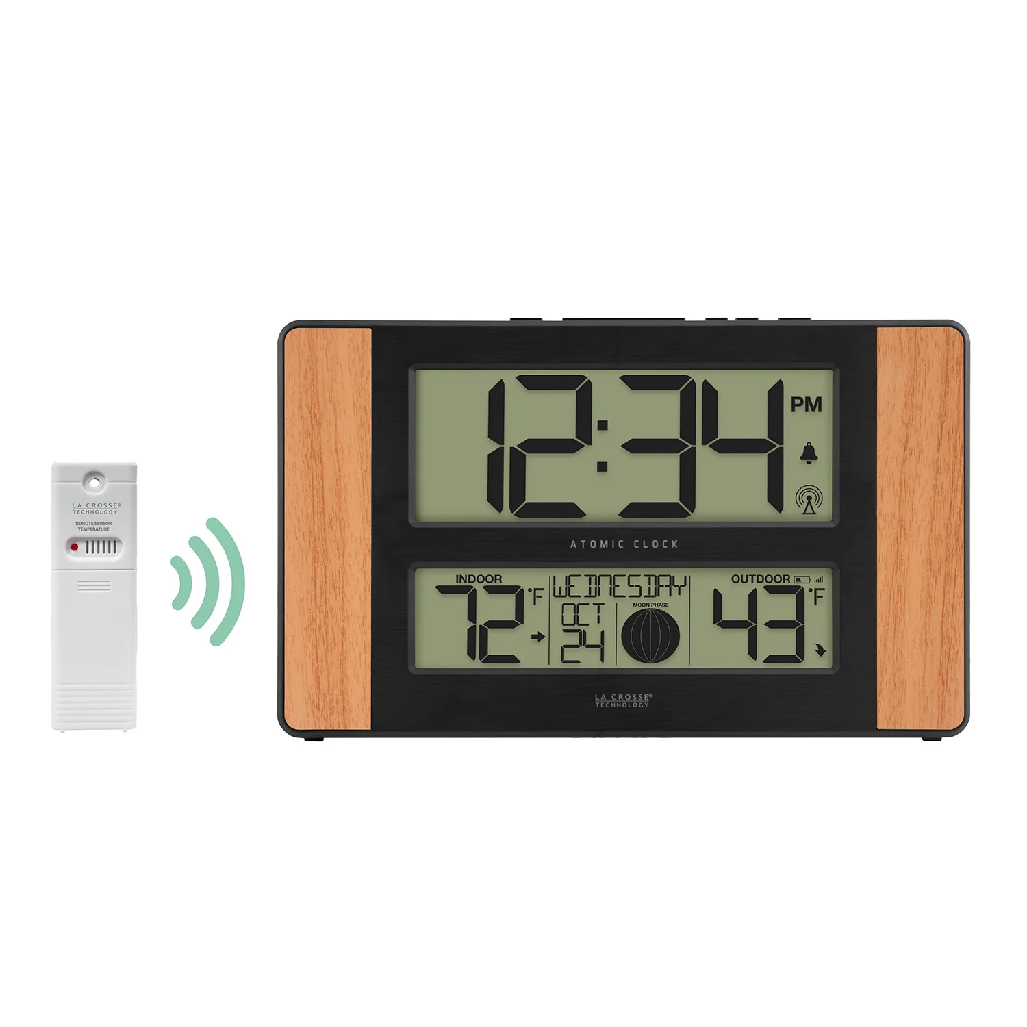 Atomic Digital Wall Clock - Image 2
