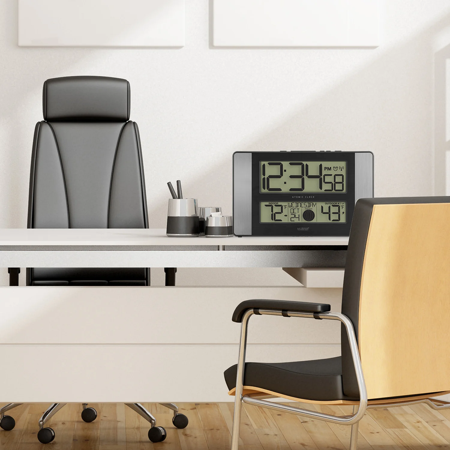 Atomic Digital Wall Clock - Image 5