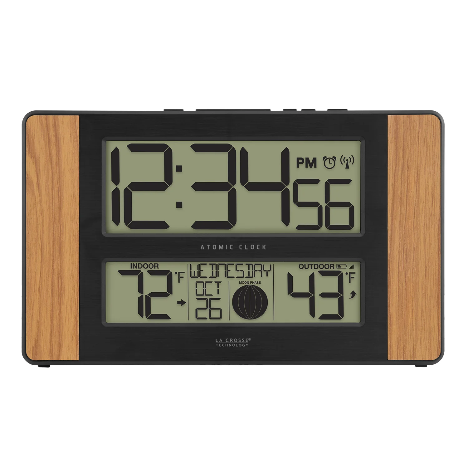 513-1417V5 Atomic Digital Wall Clock