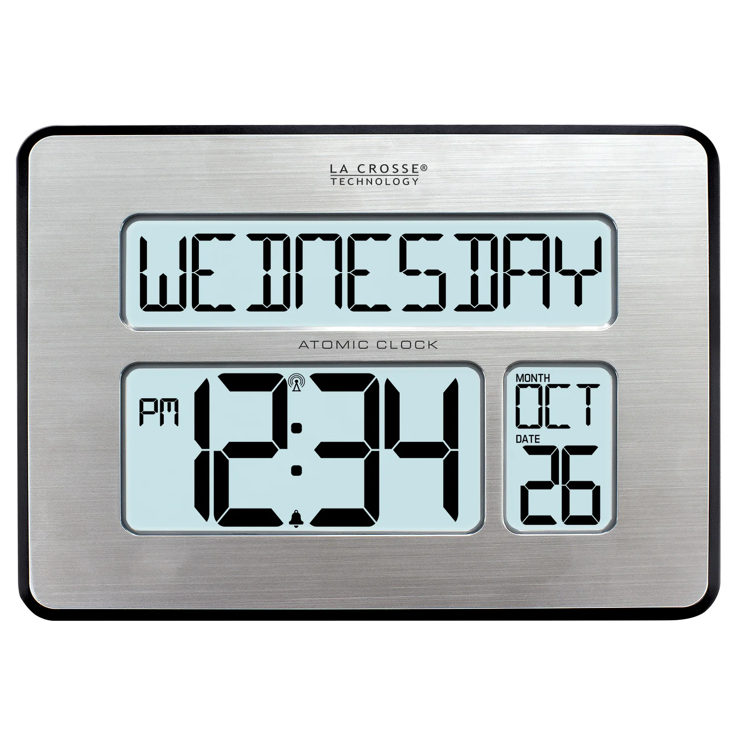 Atomic Digital Wall Clock