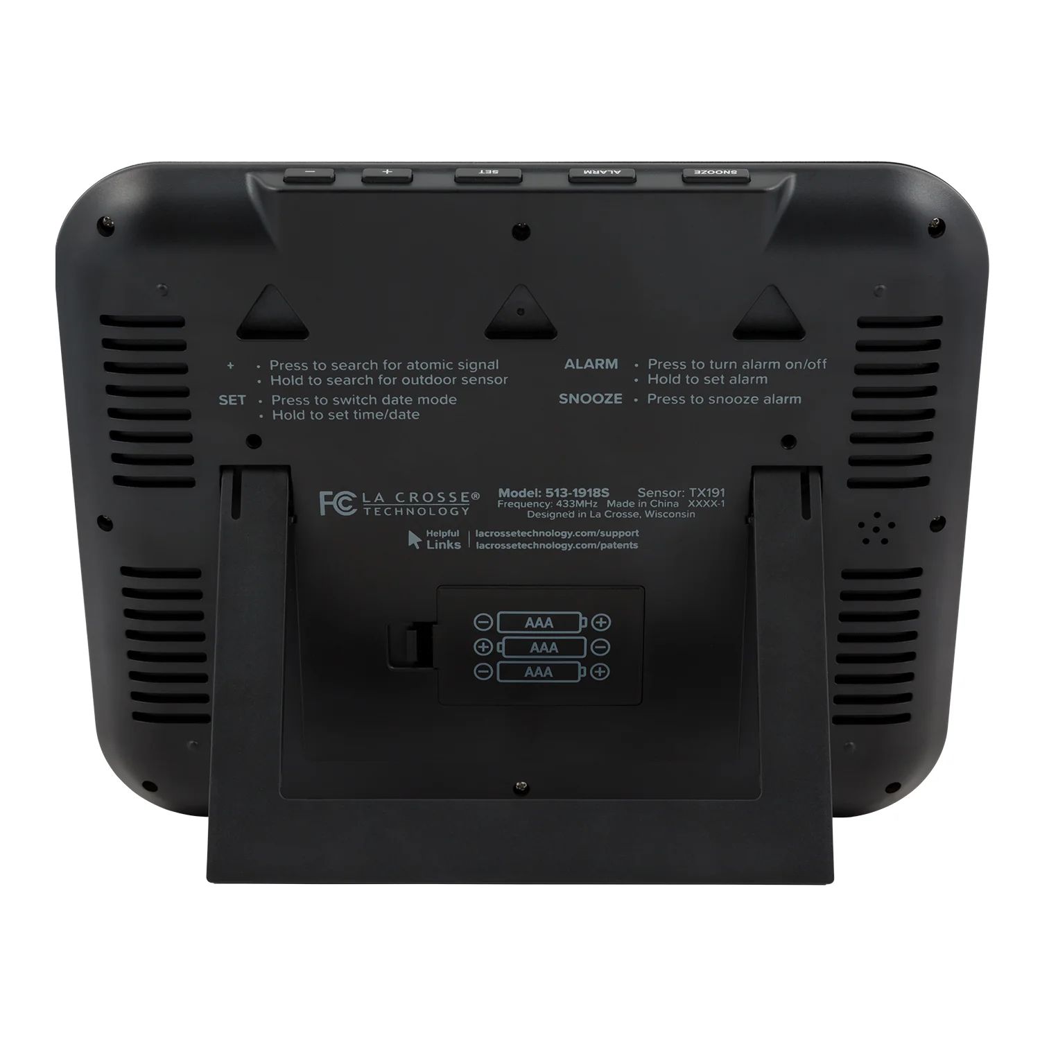 513-1918S Digital Wall Clock - Image 3