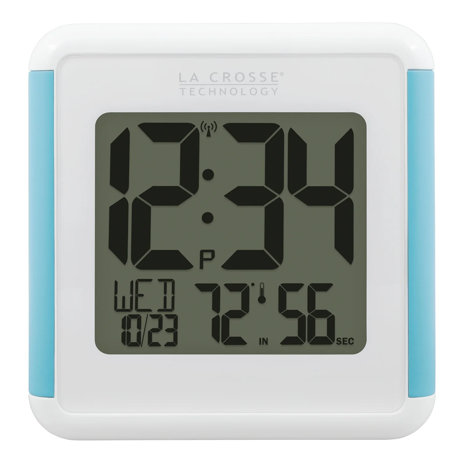 515-1912 Shower Cube Atomic Digital Wall Clock - Image 2