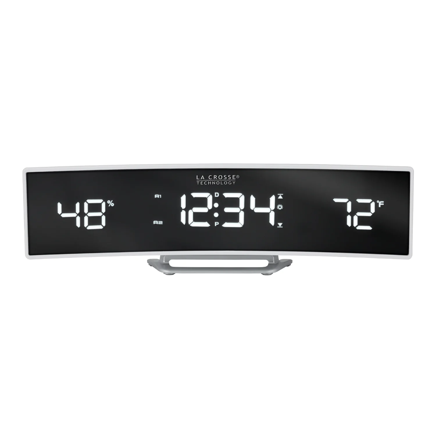 602-247 Curved LED Alarm with Mirrored Lens