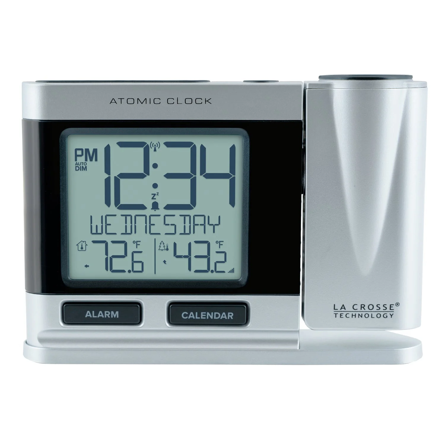 616-1410V2 Atomic Projection Alarm Clock