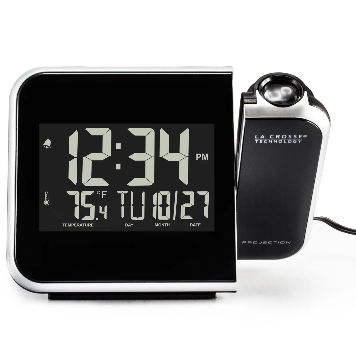 Projection Alarm Clock with Indoor Temperature - Image 5