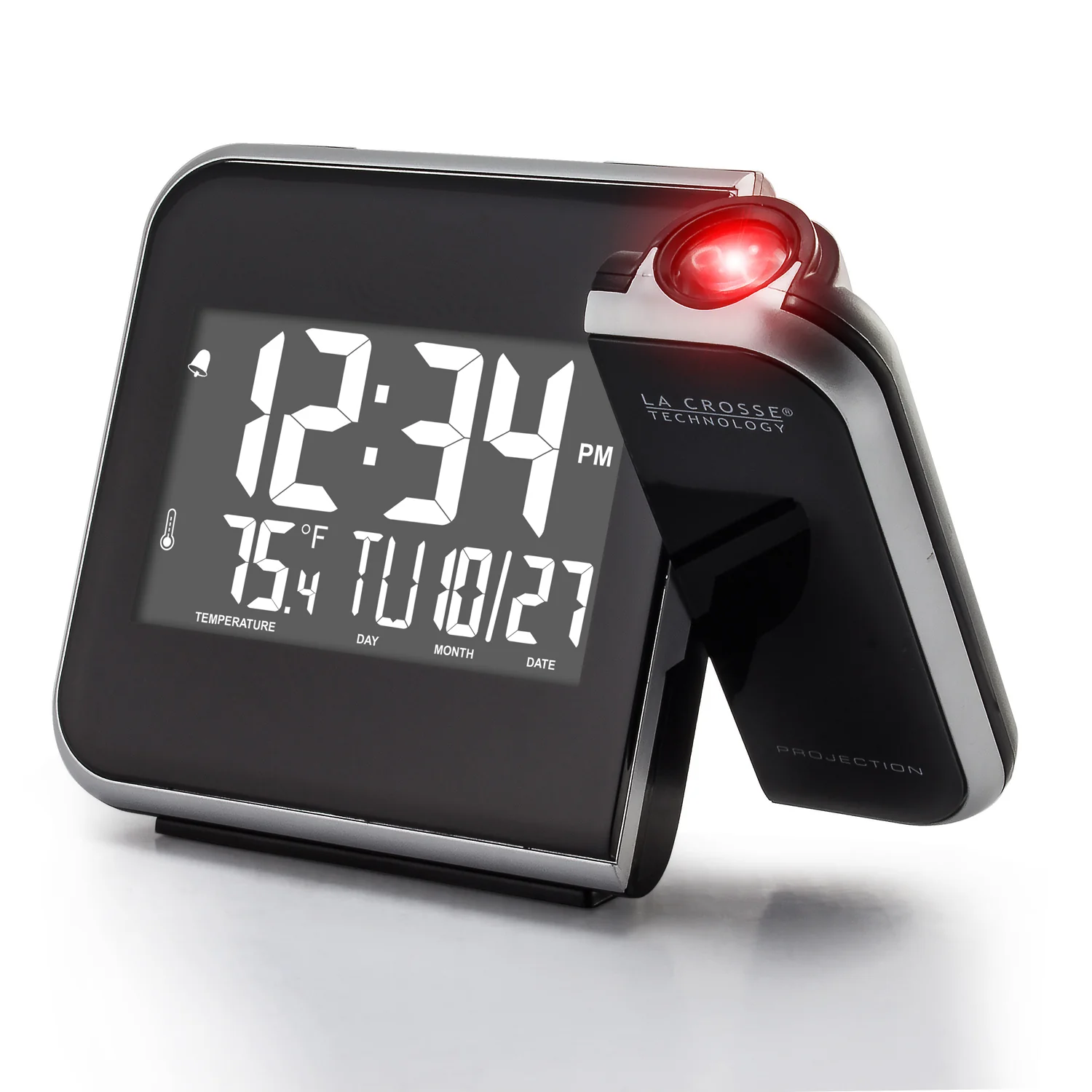 Projection Alarm Clock with Indoor Temperature - Image 7