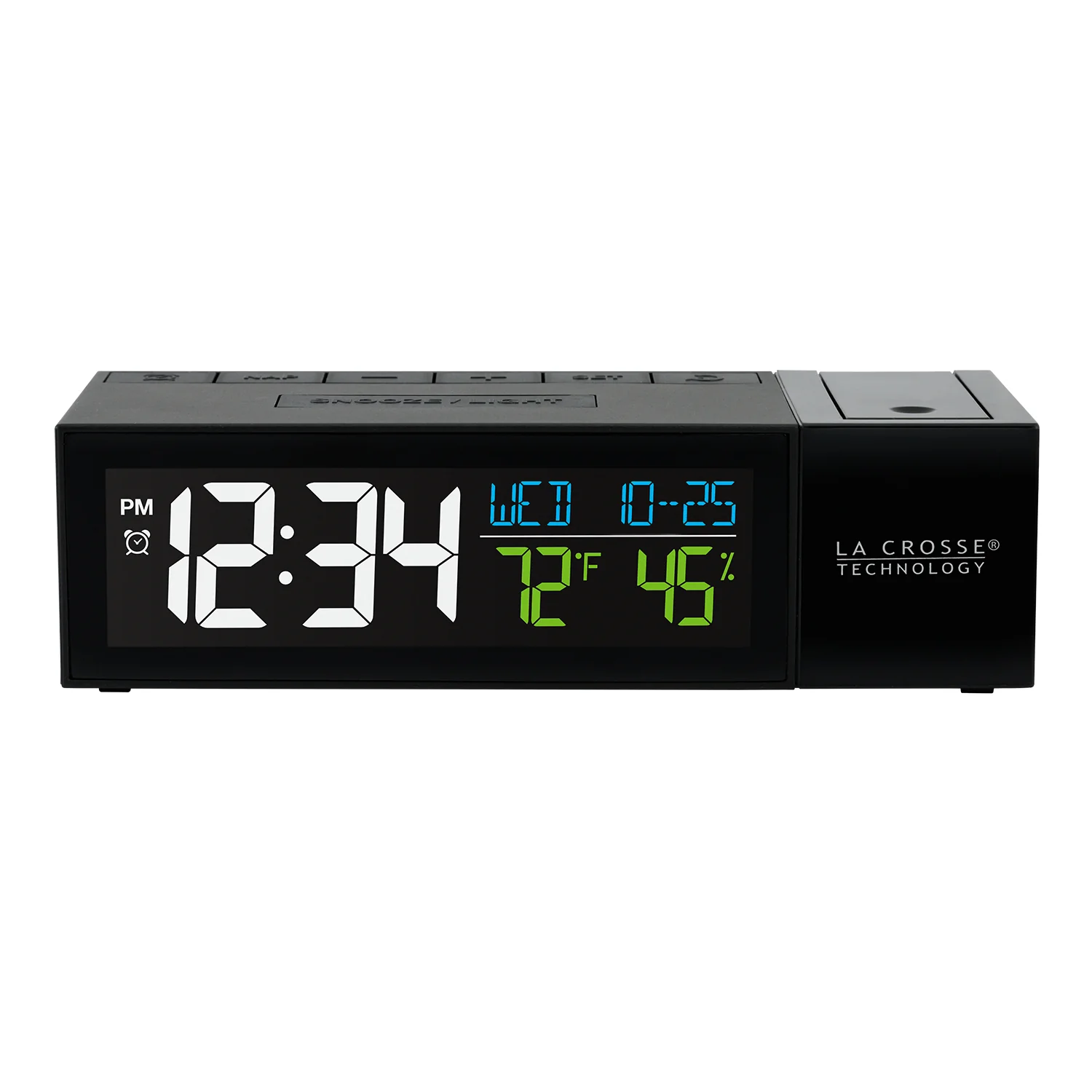 616-1950V2 Projection Alarm Clock - Image 3