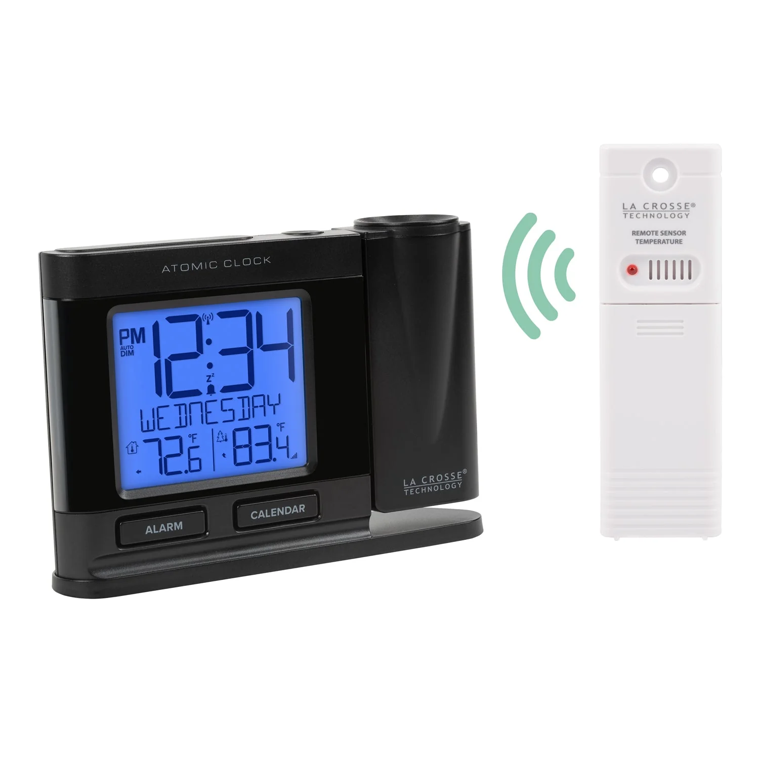 616-41667V2 Atomic Projection Alarm Clock - Image 4