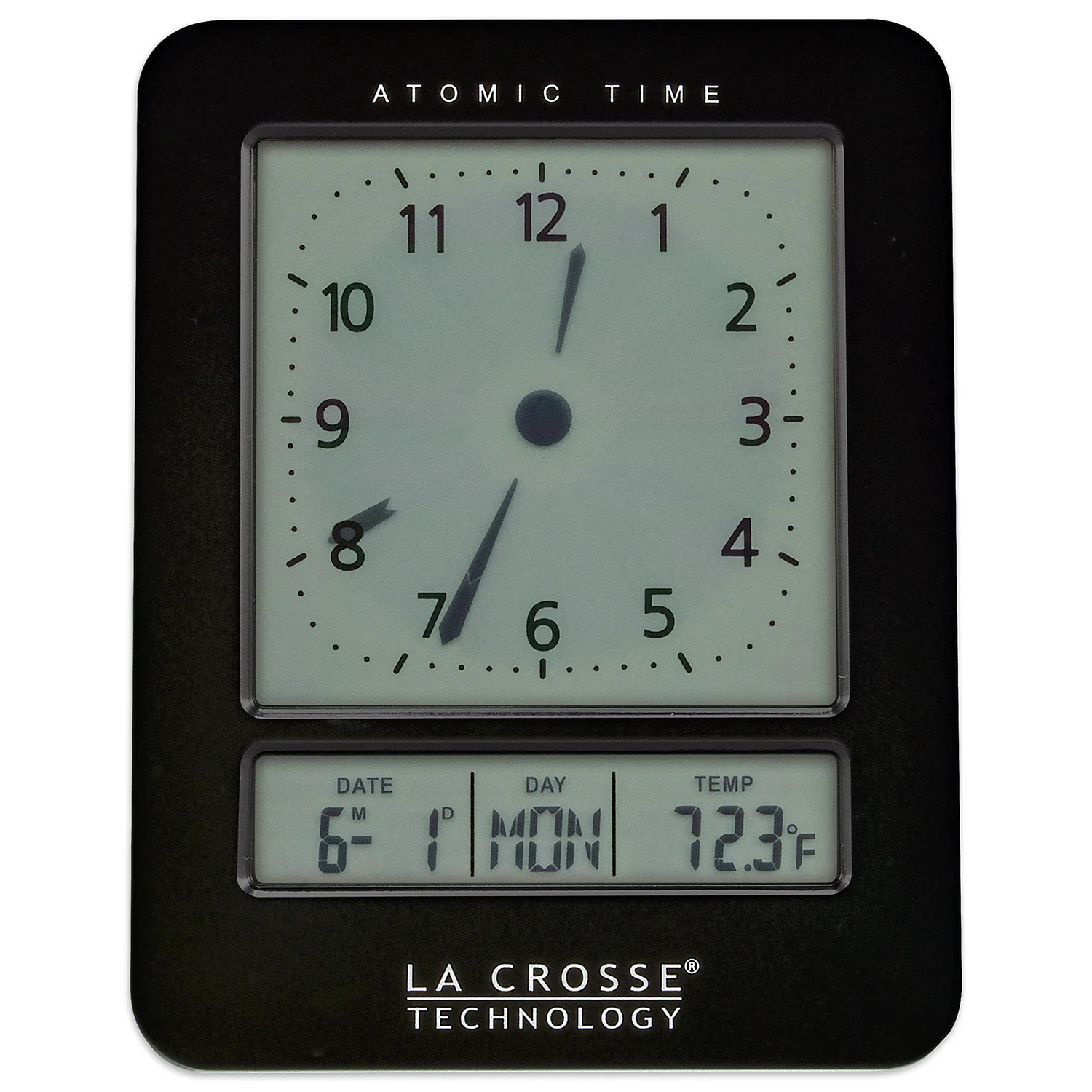 Atomic Digital Analog Style Alarm Clock