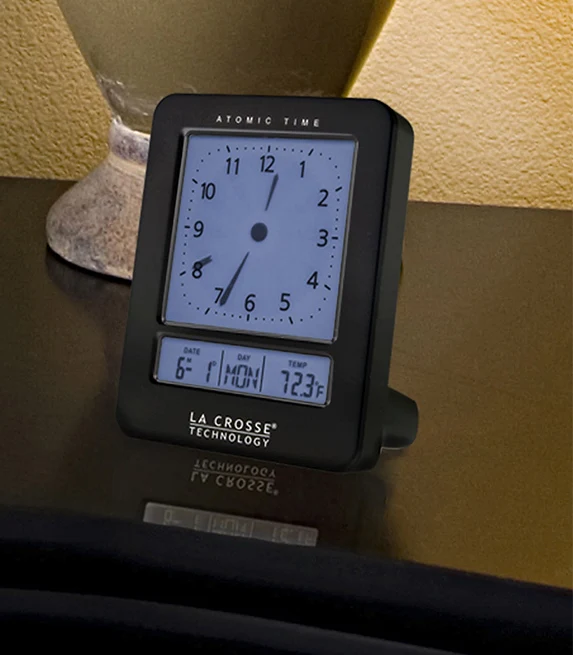 Atomic Digital Analog Style Alarm Clock - Image 3