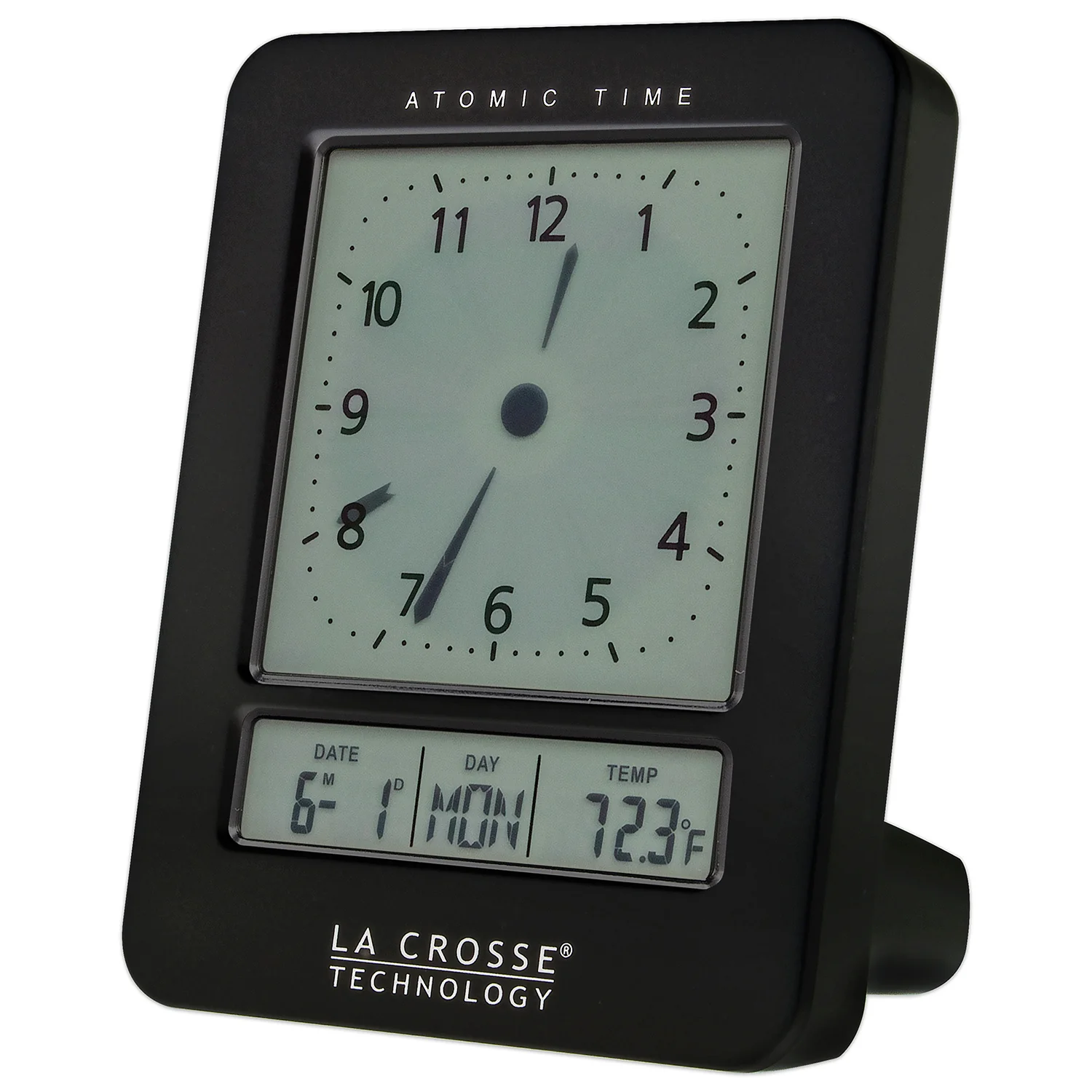 Atomic Digital Analog Style Alarm Clock - Image 4