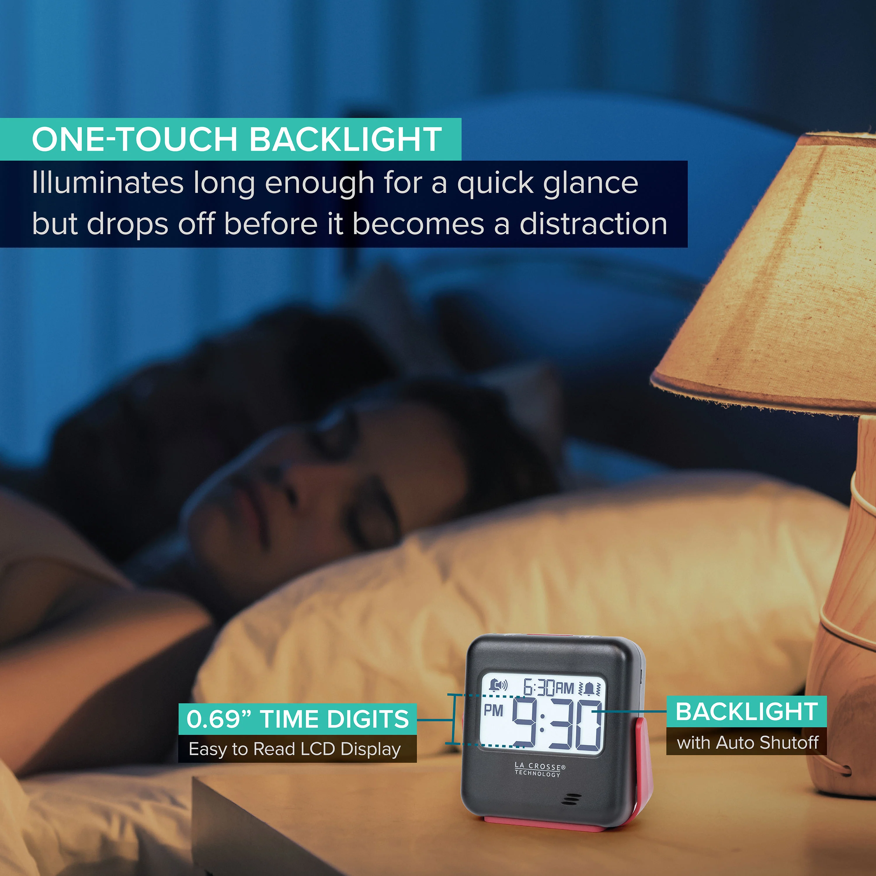 617-43937 BUZZ Vibration Alarm Clock - Image 6