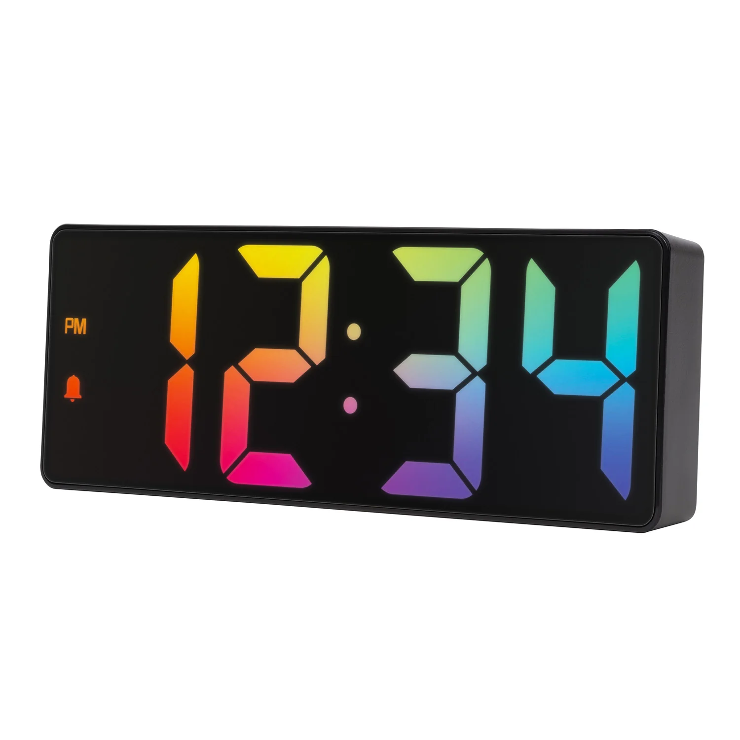 617-386 Gradient Digital Alarm Clock with Indoor Temp - Image 2