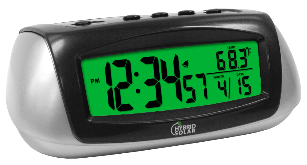 Solar Desktop LCD Alarm - Image 2