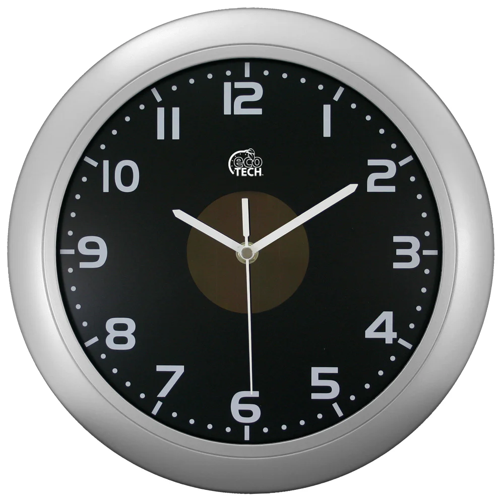 Solar 12 inch Analong Wall Clock