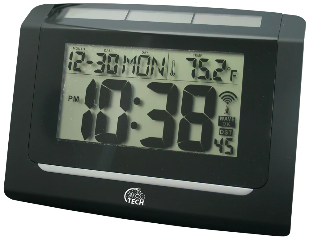 Solar Atomic Wall Clock - Image 2