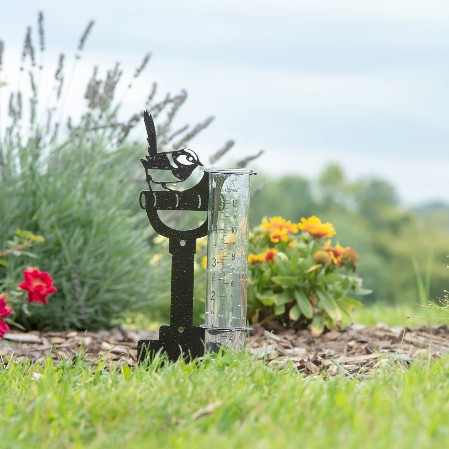 704-98937 Shovel and Bird Rain Gauge - Image 3