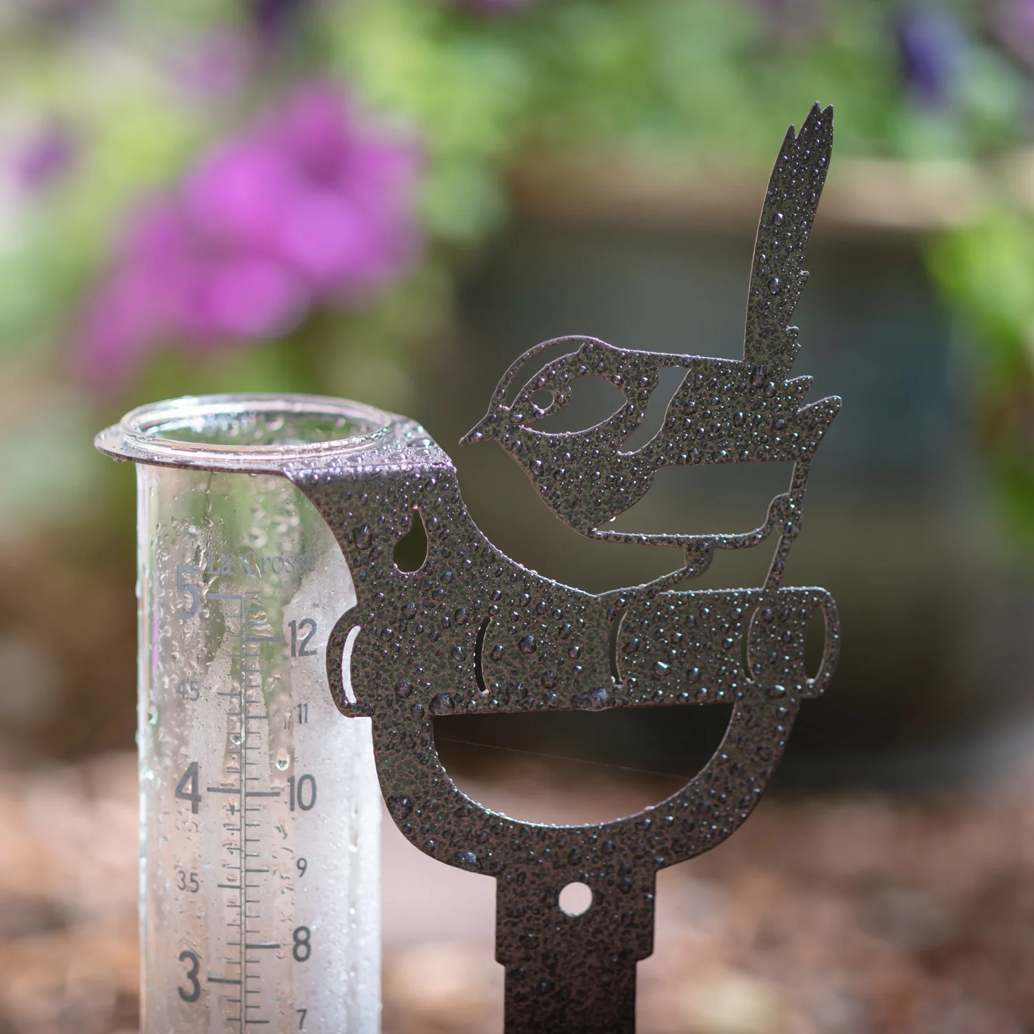 704-98937 Shovel and Bird Rain Gauge - Image 5